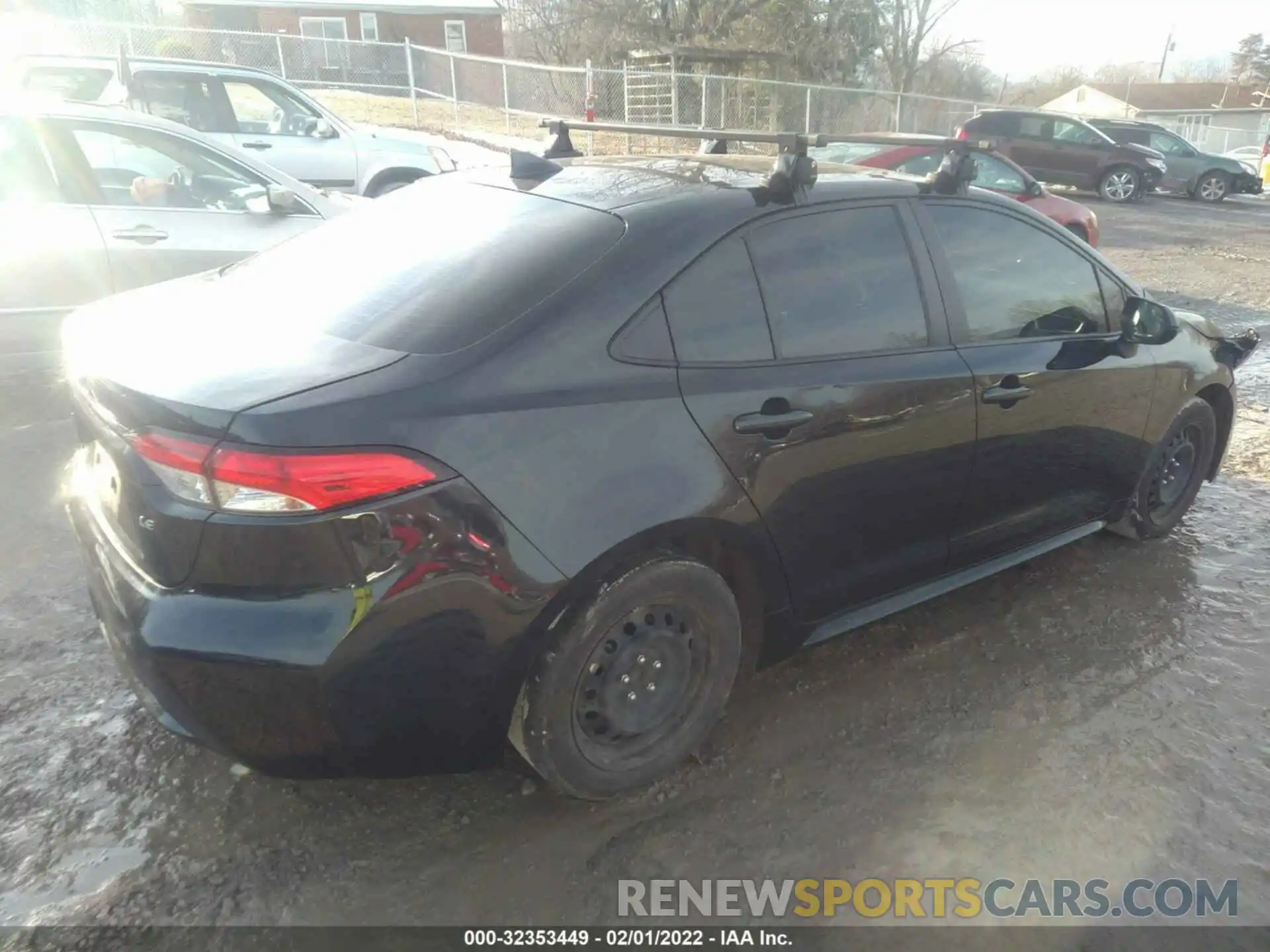 4 Photograph of a damaged car JTDEPRAEXLJ039595 TOYOTA COROLLA 2020