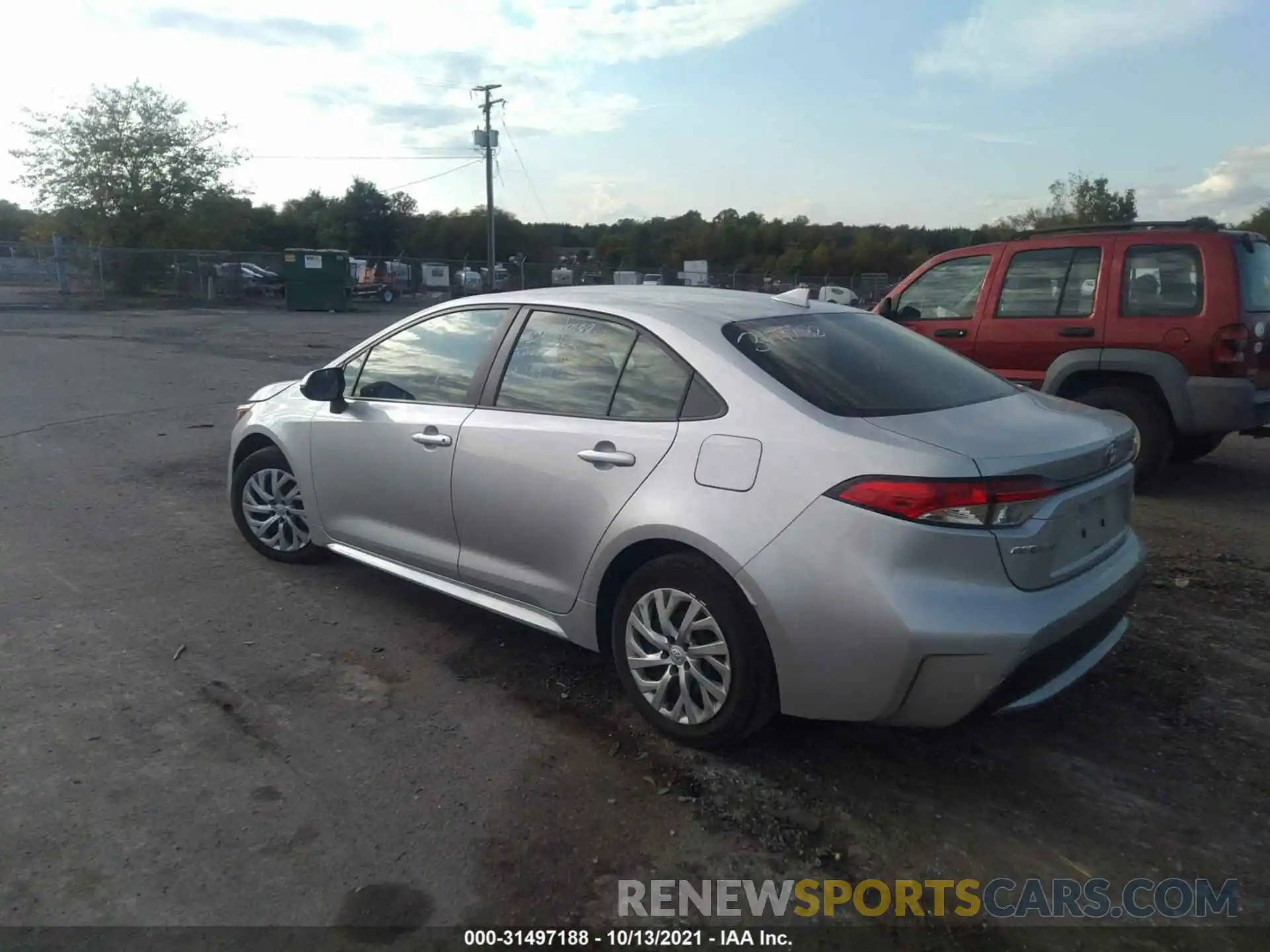 3 Photograph of a damaged car JTDEPRAEXLJ041167 TOYOTA COROLLA 2020