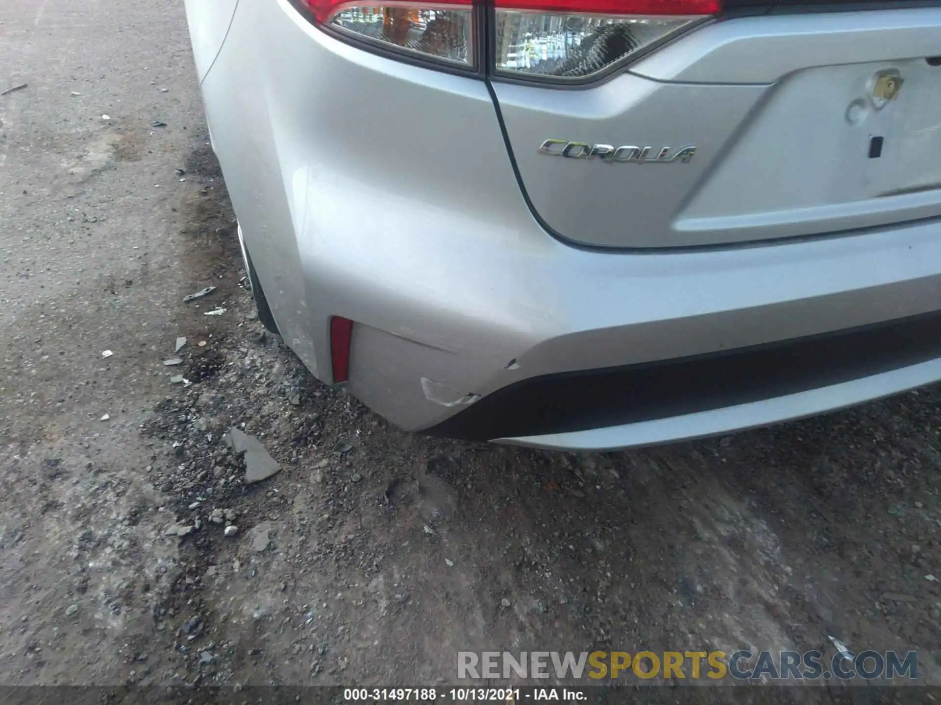 6 Photograph of a damaged car JTDEPRAEXLJ041167 TOYOTA COROLLA 2020