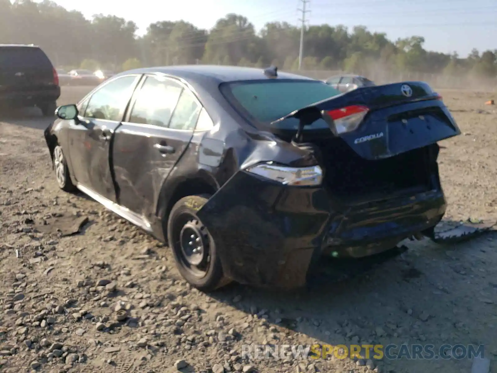 3 Photograph of a damaged car JTDEPRAEXLJ041430 TOYOTA COROLLA 2020