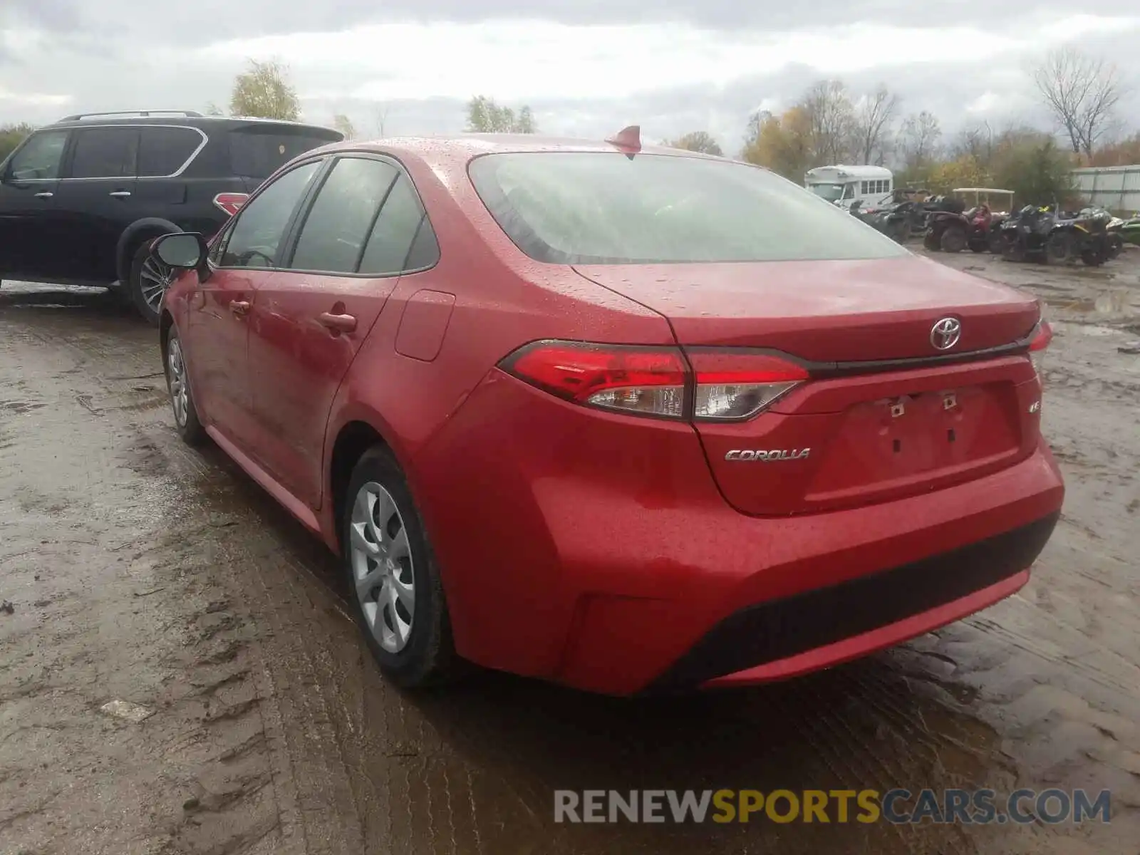 3 Photograph of a damaged car JTDEPRAEXLJ042349 TOYOTA COROLLA 2020