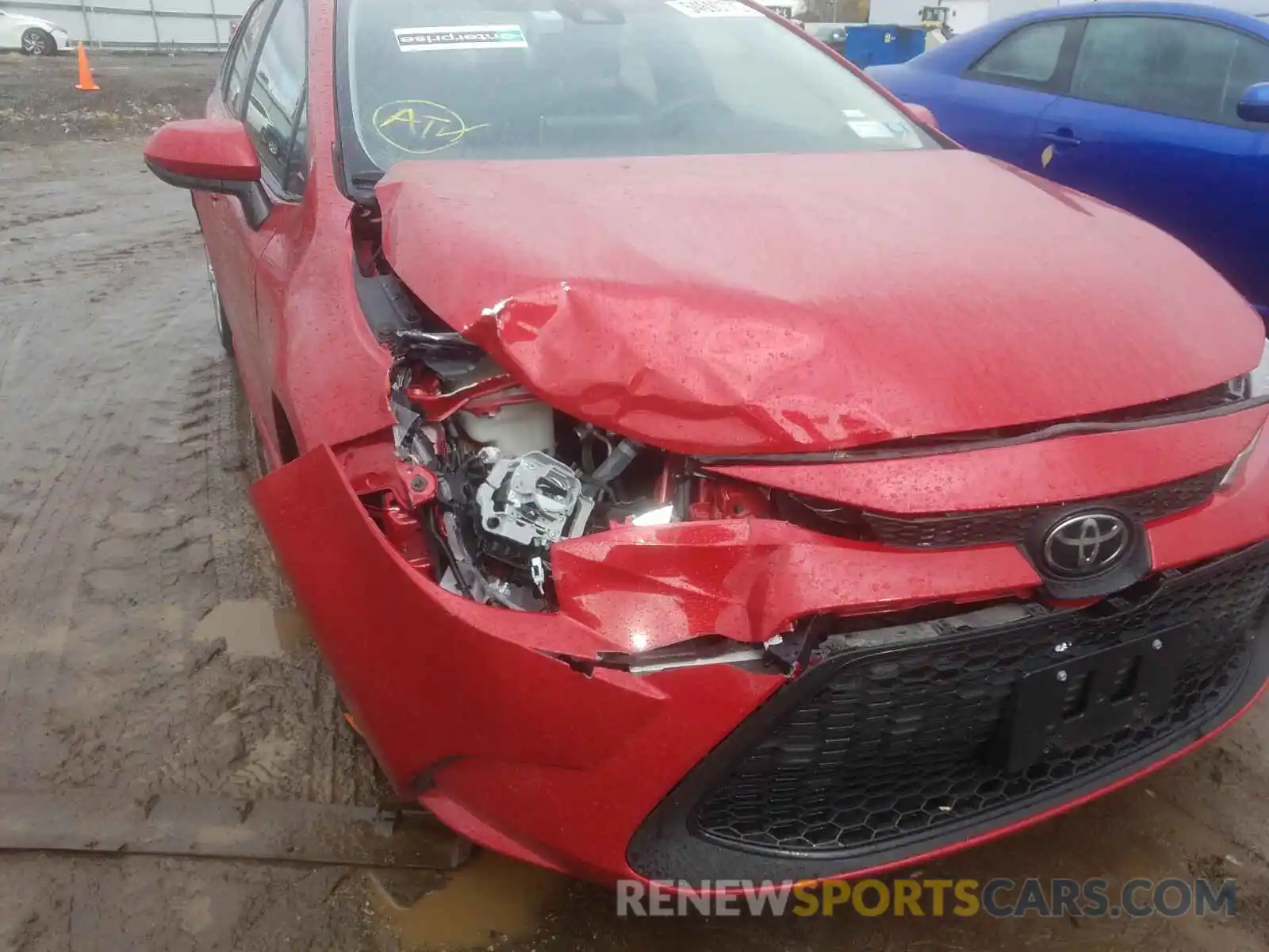 9 Photograph of a damaged car JTDEPRAEXLJ042349 TOYOTA COROLLA 2020