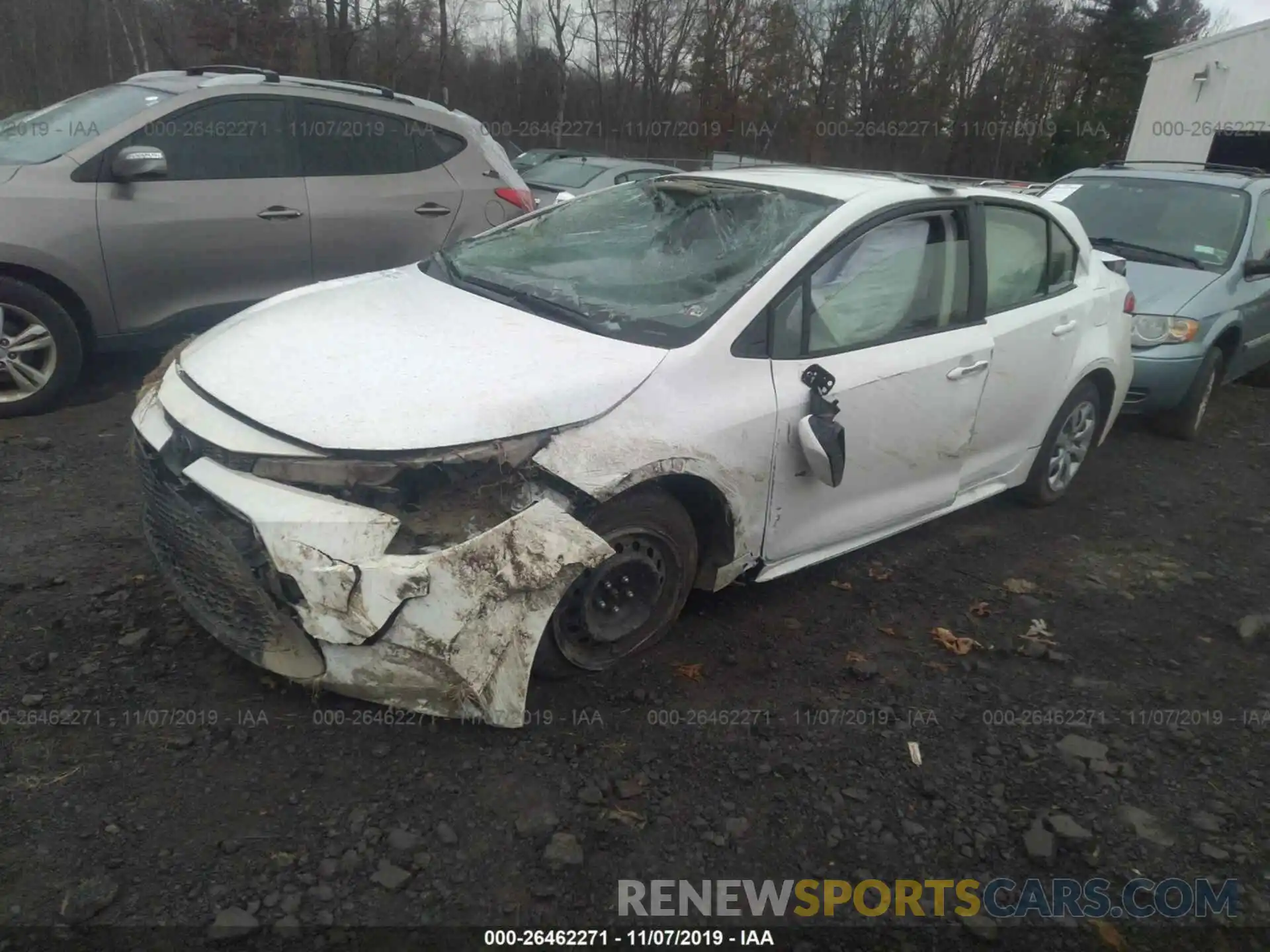 2 Photograph of a damaged car JTDEPRAEXLJ043176 TOYOTA COROLLA 2020