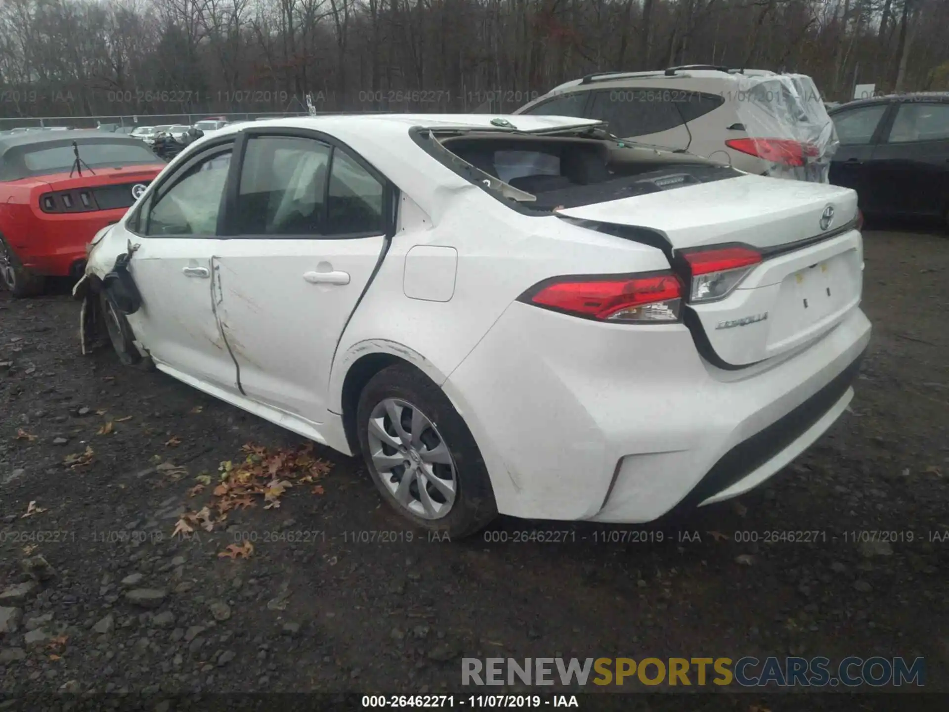 3 Photograph of a damaged car JTDEPRAEXLJ043176 TOYOTA COROLLA 2020