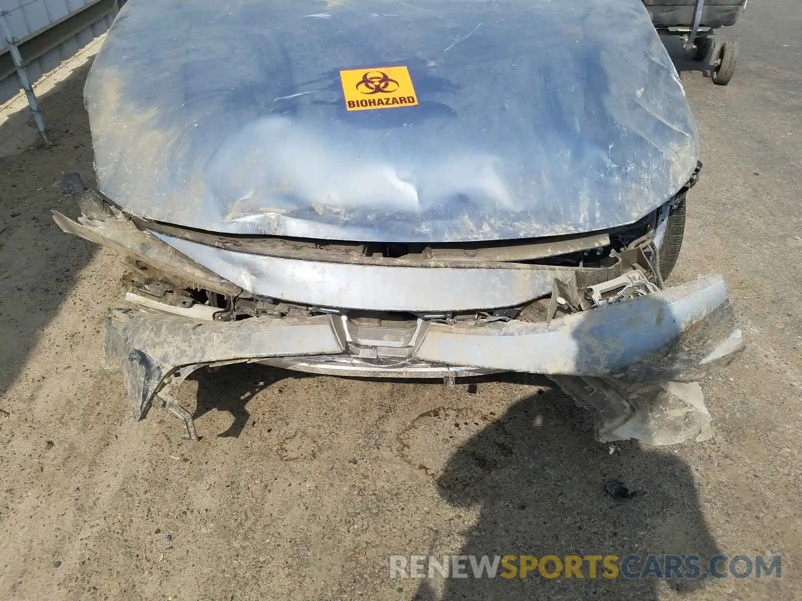 9 Photograph of a damaged car JTDEPRAEXLJ043498 TOYOTA COROLLA 2020