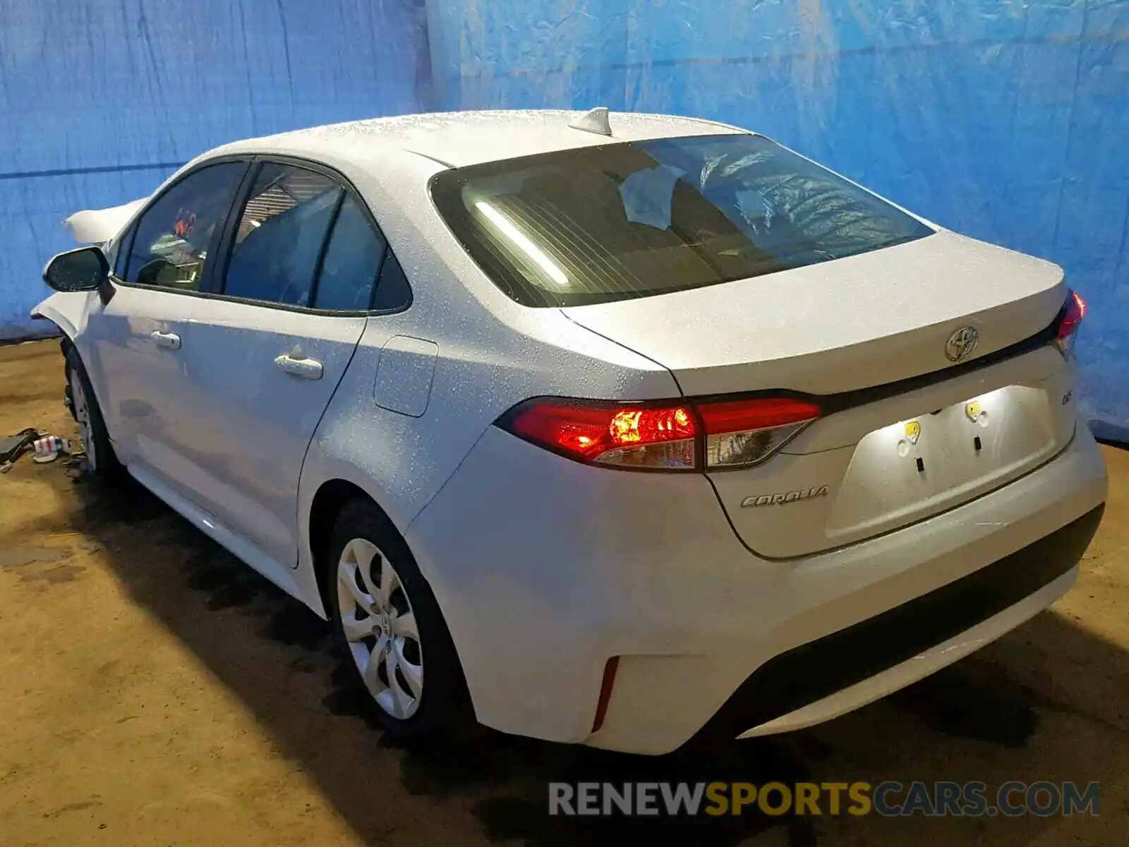 3 Photograph of a damaged car JTDEPRAEXLJ043534 TOYOTA COROLLA 2020