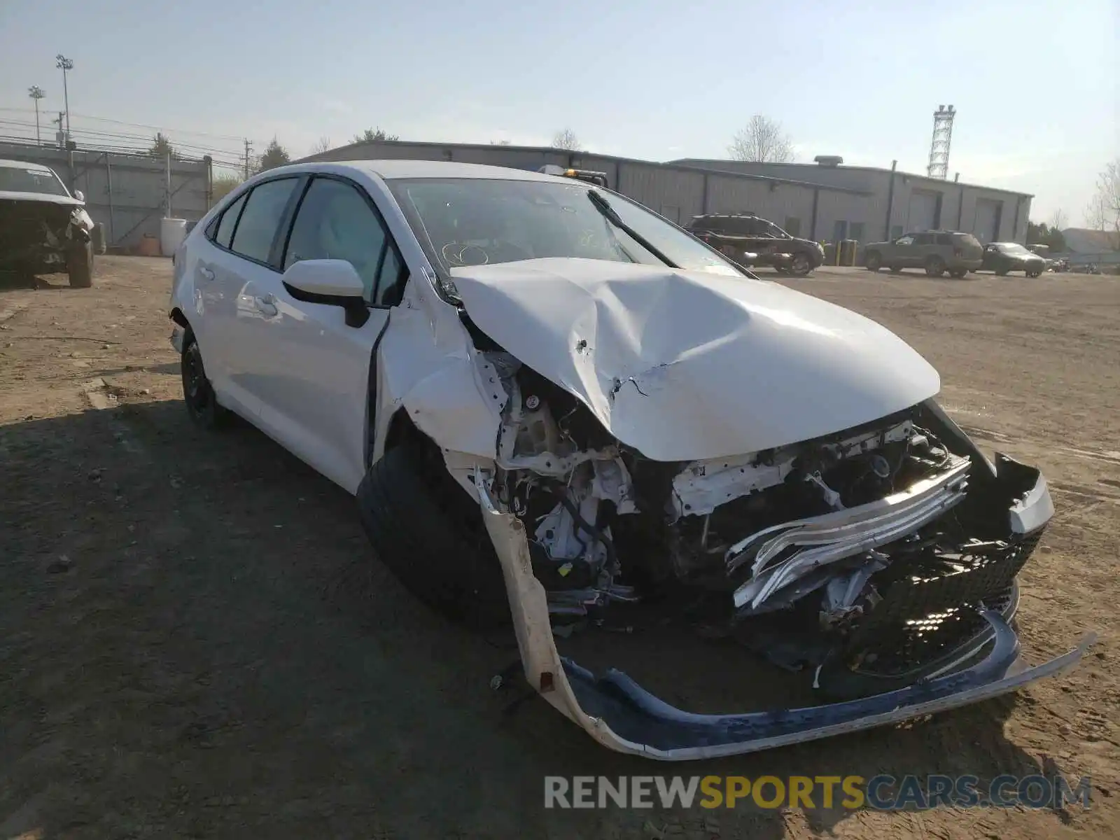 1 Photograph of a damaged car JTDEPRAEXLJ044571 TOYOTA COROLLA 2020