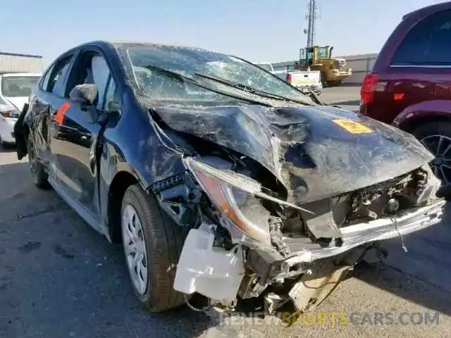 1 Photograph of a damaged car JTDEPRAEXLJ045199 TOYOTA COROLLA 2020