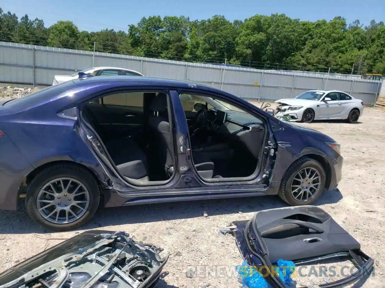 9 Photograph of a damaged car JTDEPRAEXLJ045249 TOYOTA COROLLA 2020