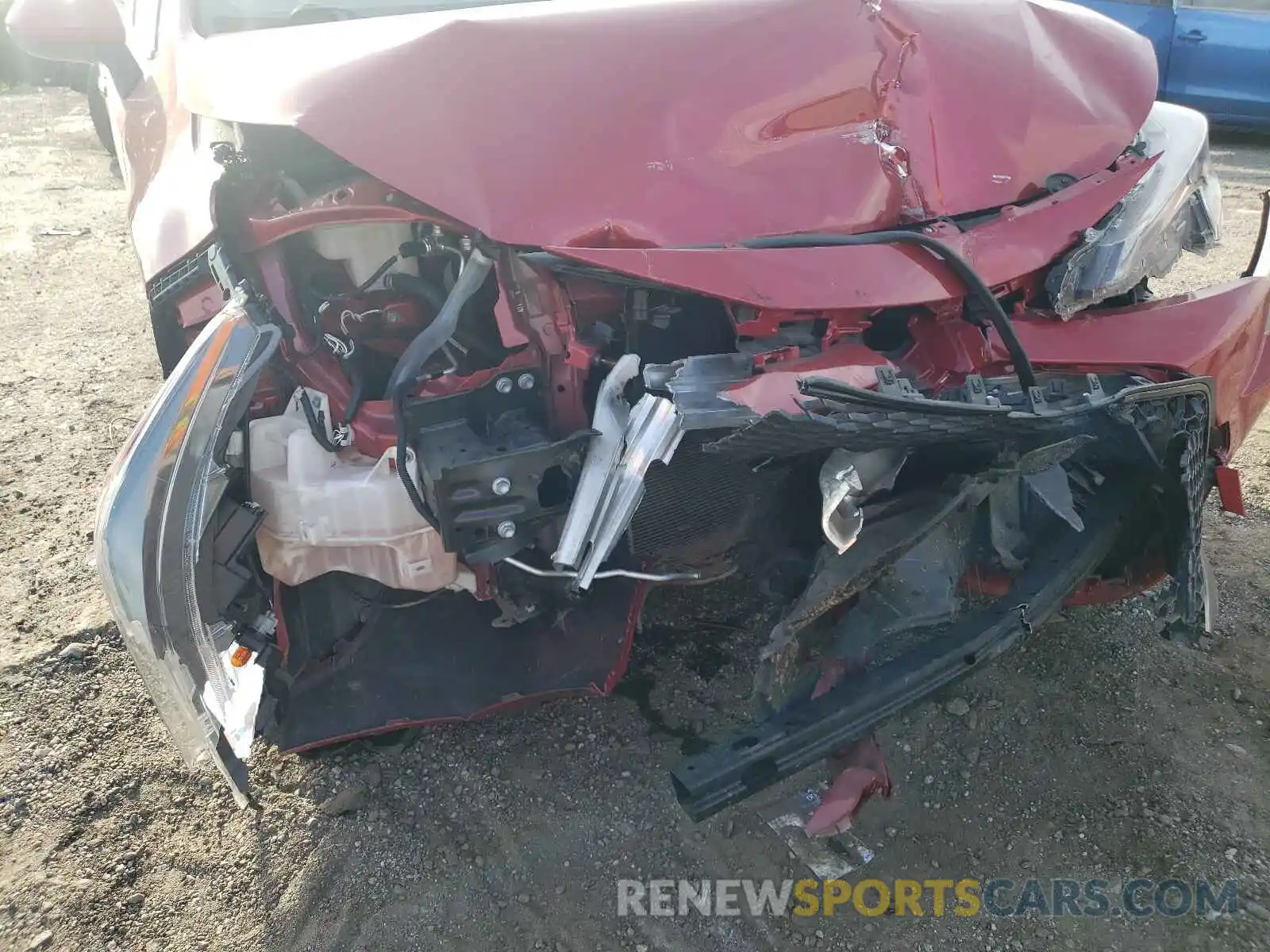 9 Photograph of a damaged car JTDEPRAEXLJ045347 TOYOTA COROLLA 2020