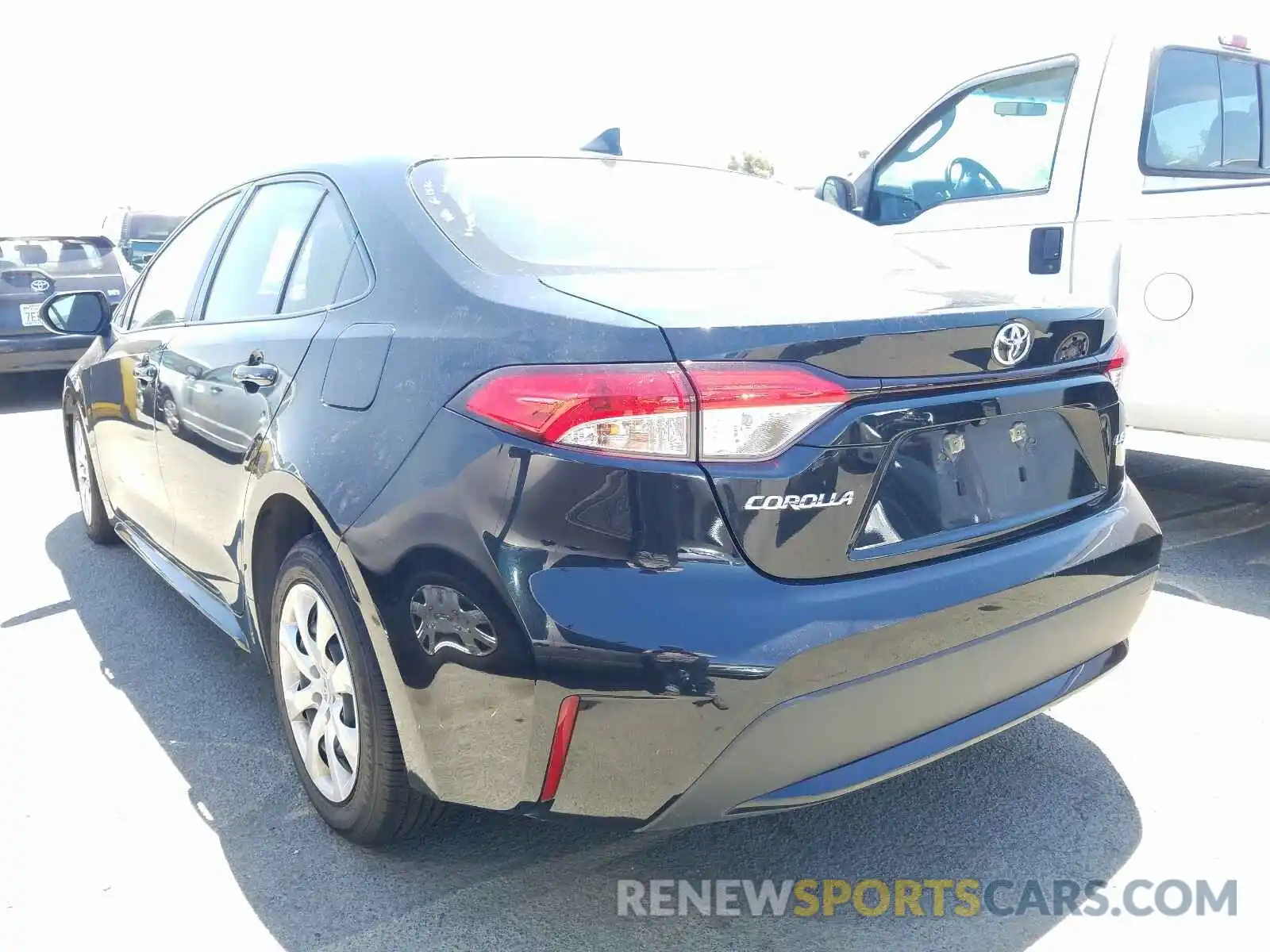 3 Photograph of a damaged car JTDEPRAEXLJ045462 TOYOTA COROLLA 2020