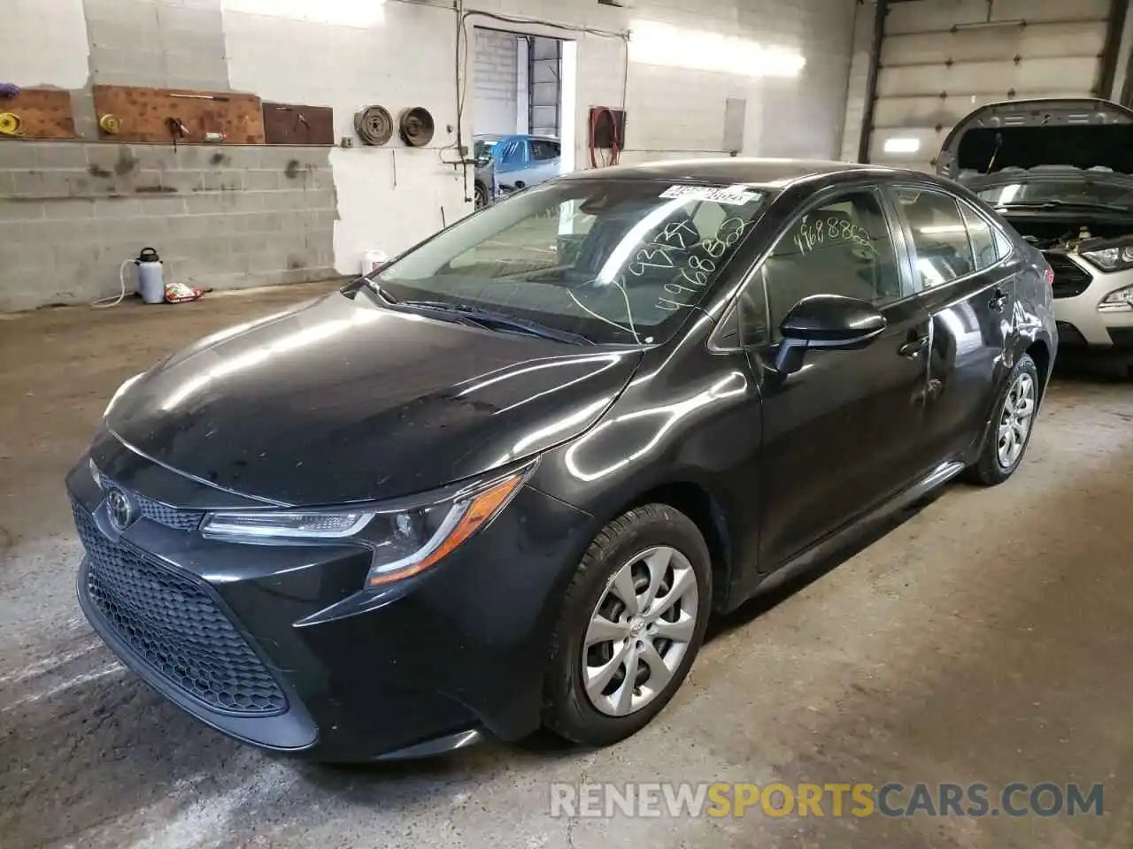 2 Photograph of a damaged car JTDEPRAEXLJ046367 TOYOTA COROLLA 2020