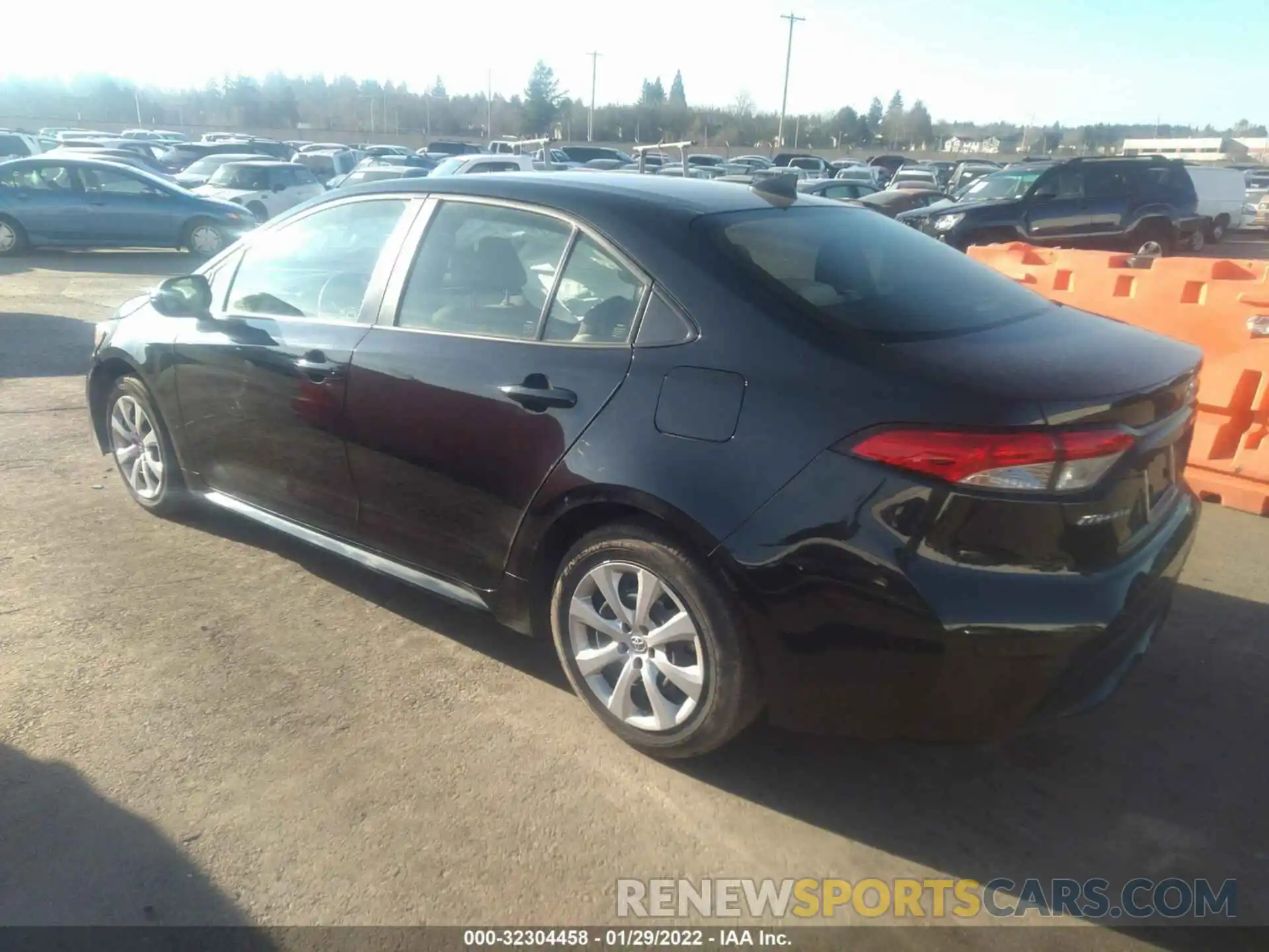 3 Photograph of a damaged car JTDEPRAEXLJ047888 TOYOTA COROLLA 2020