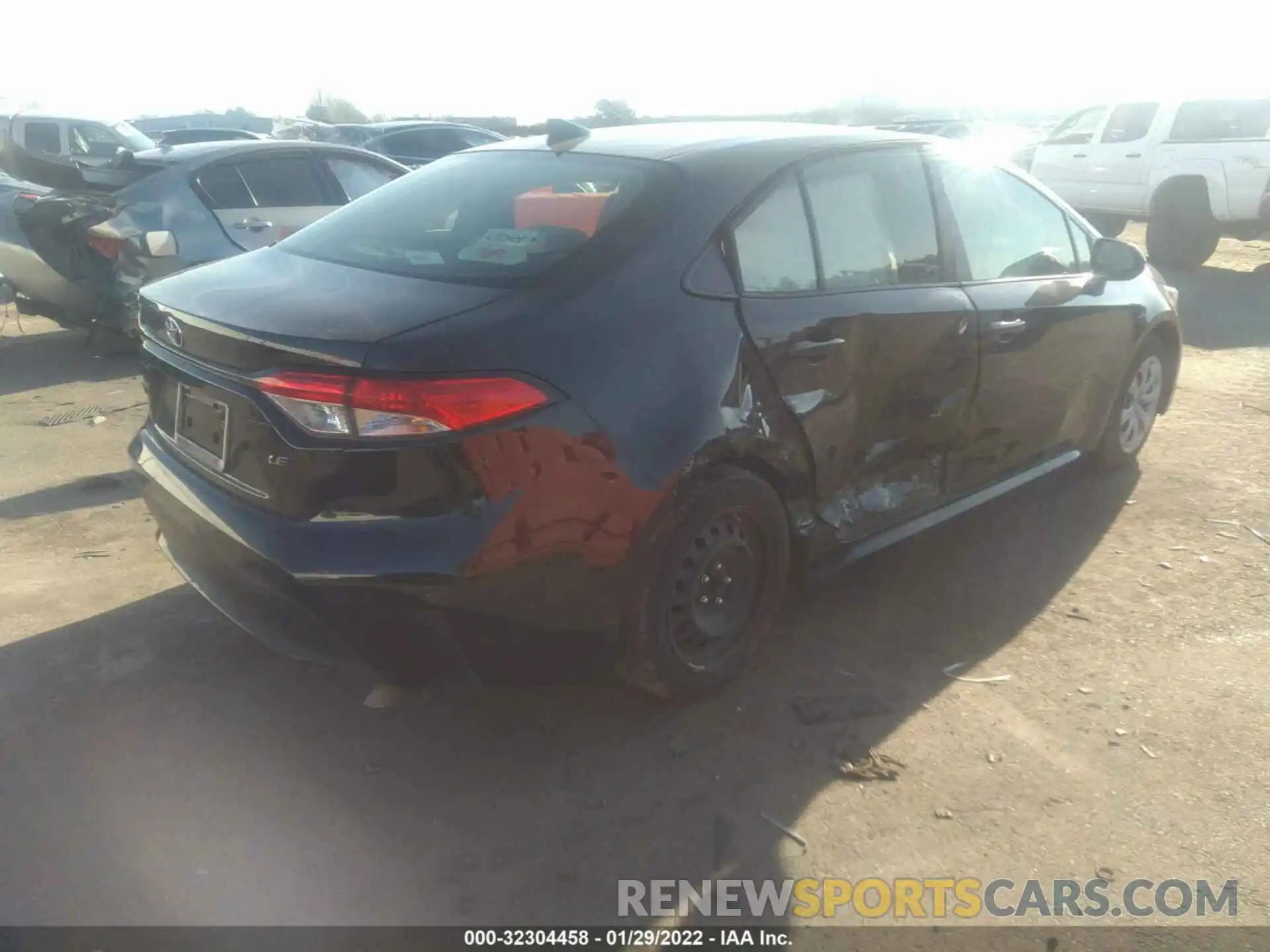 4 Photograph of a damaged car JTDEPRAEXLJ047888 TOYOTA COROLLA 2020