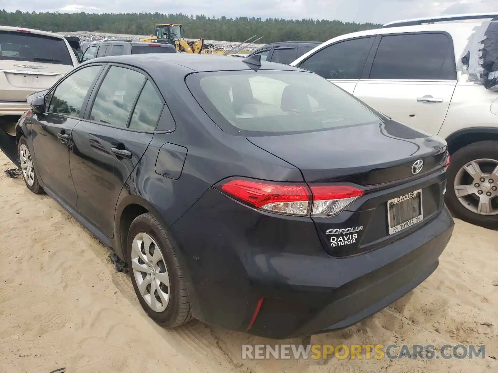 3 Photograph of a damaged car JTDEPRAEXLJ048667 TOYOTA COROLLA 2020