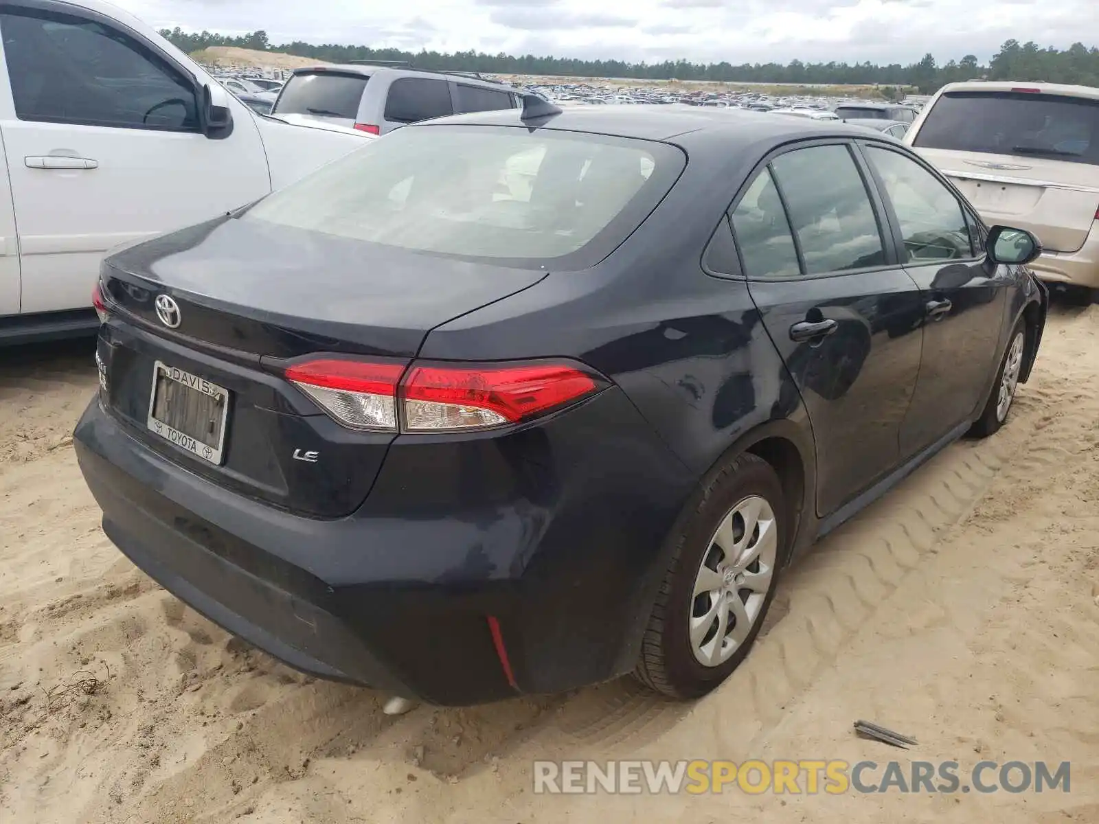 4 Photograph of a damaged car JTDEPRAEXLJ048667 TOYOTA COROLLA 2020