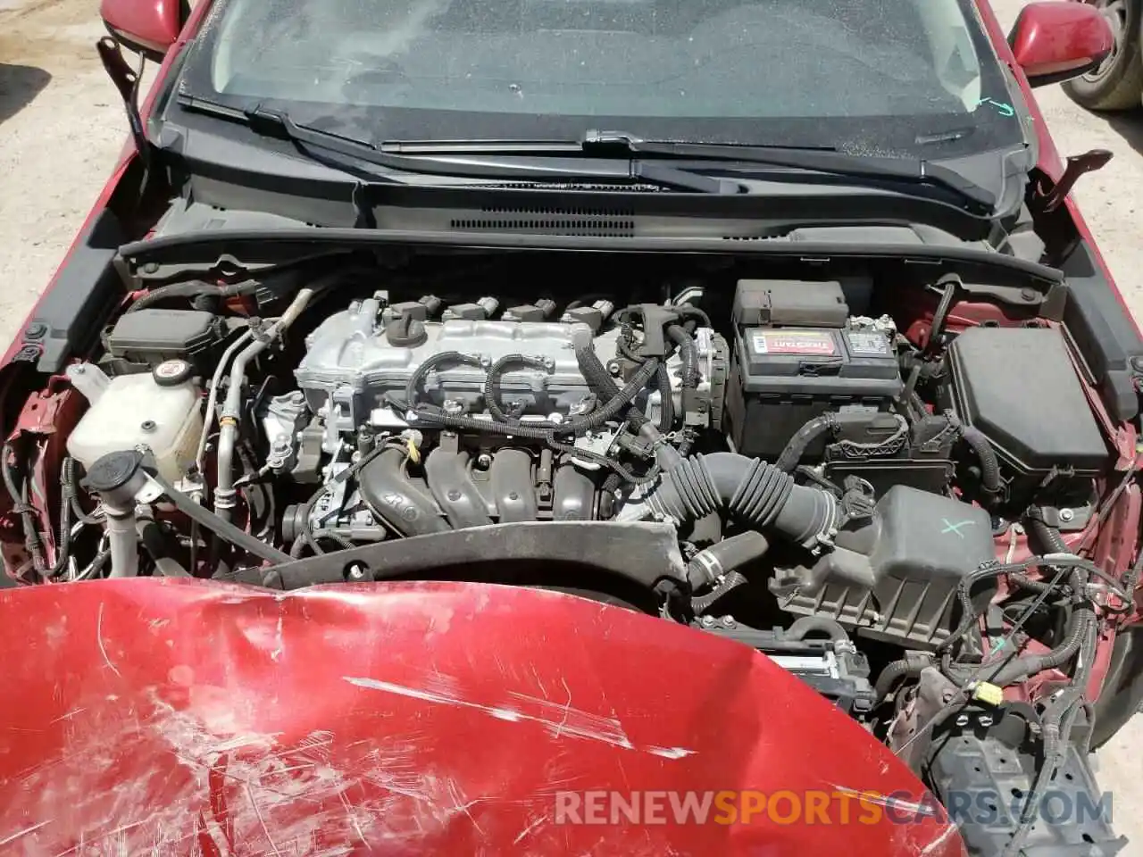 7 Photograph of a damaged car JTDEPRAEXLJ049334 TOYOTA COROLLA 2020