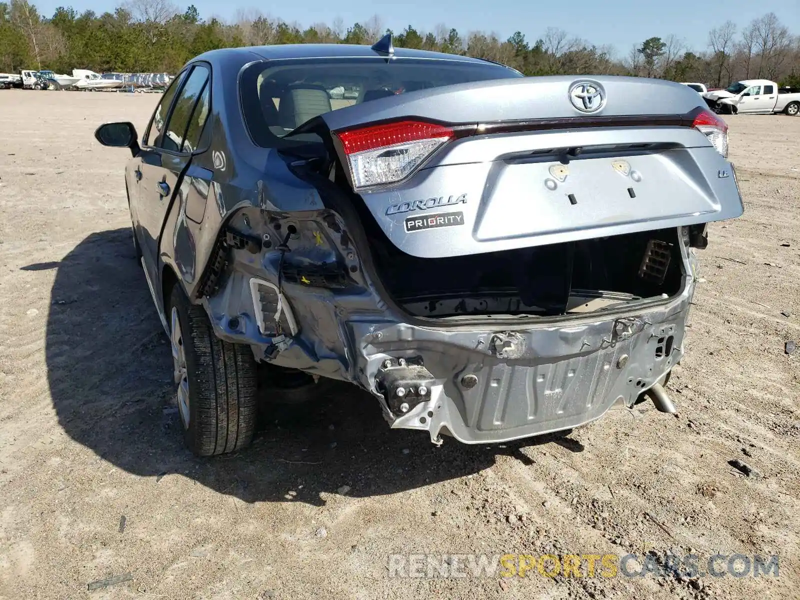 9 Photograph of a damaged car JTDEPRAEXLJ050578 TOYOTA COROLLA 2020