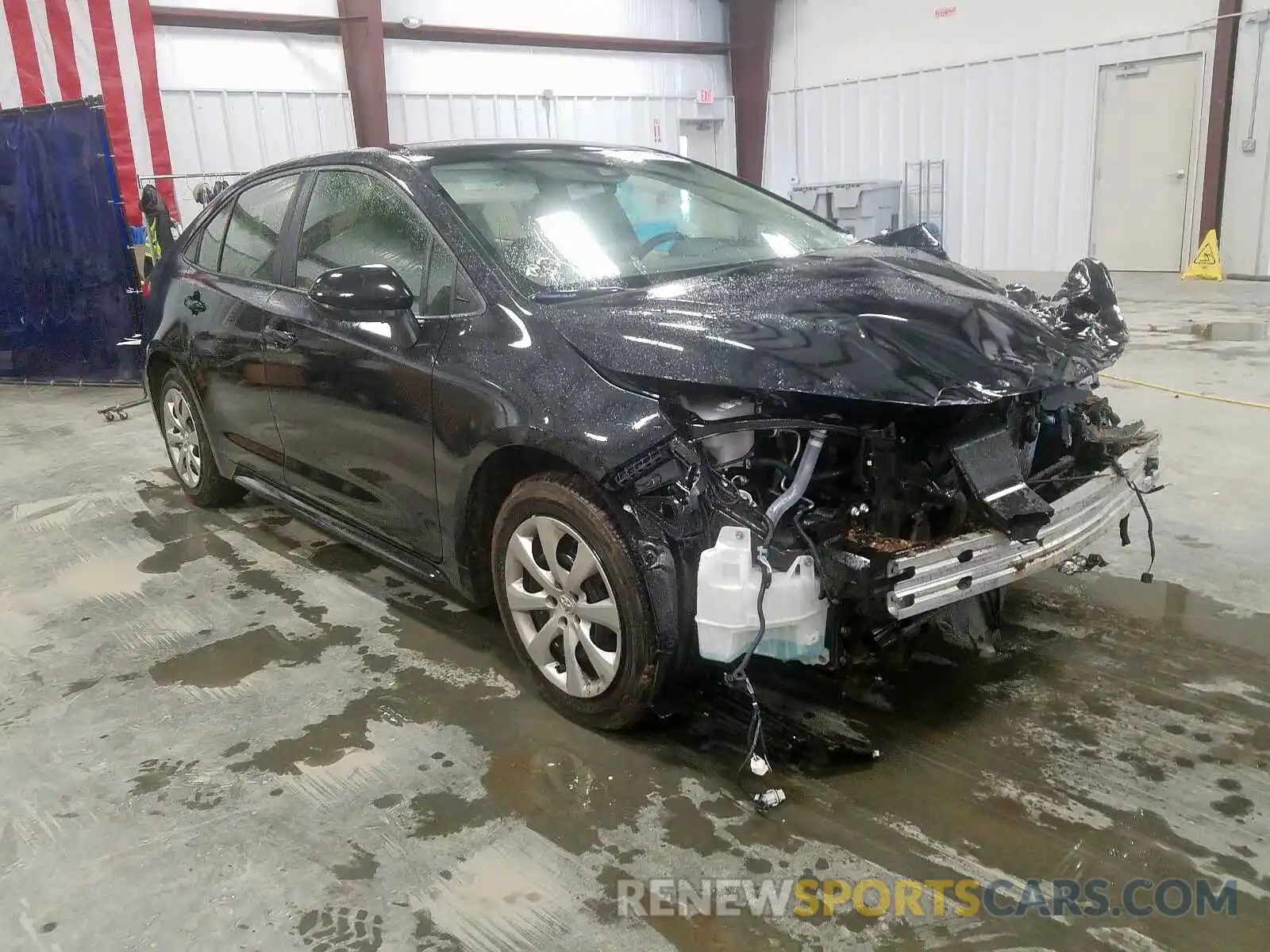 1 Photograph of a damaged car JTDEPRAEXLJ050676 TOYOTA COROLLA 2020