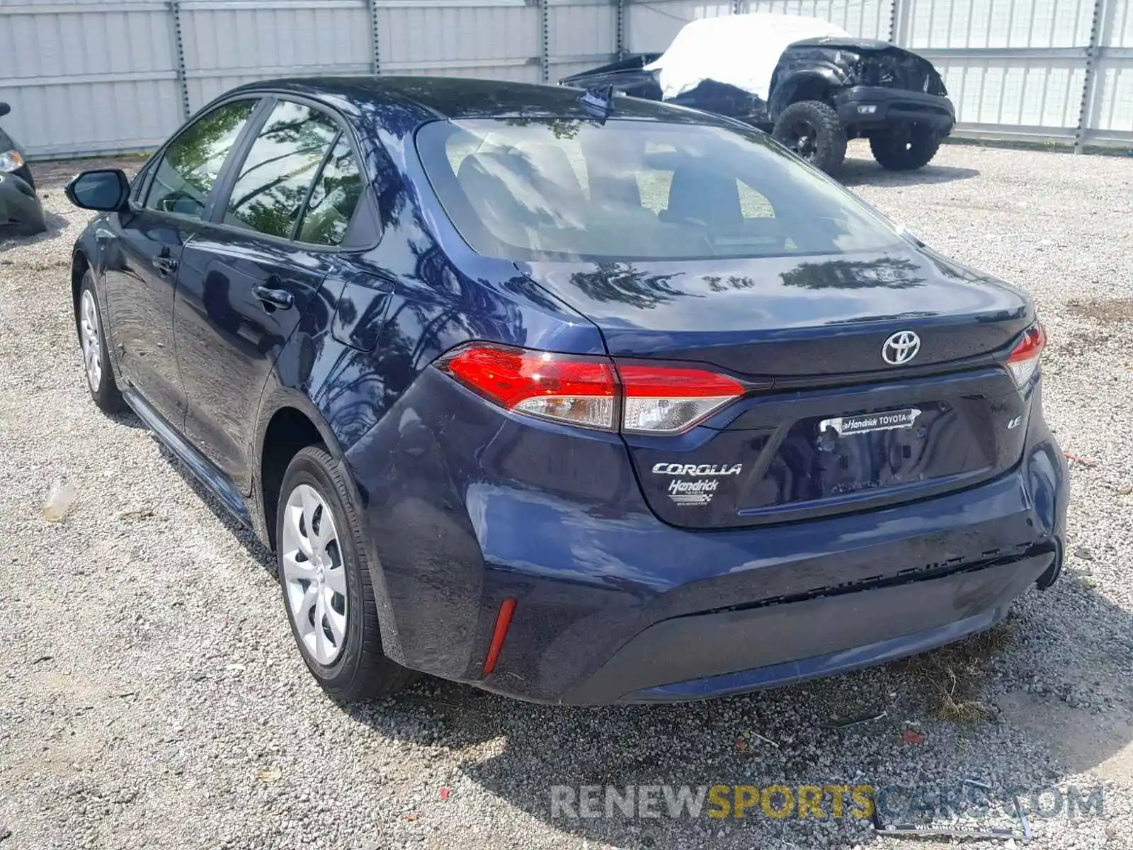 3 Photograph of a damaged car JTDEPRAEXLJ051083 TOYOTA COROLLA 2020