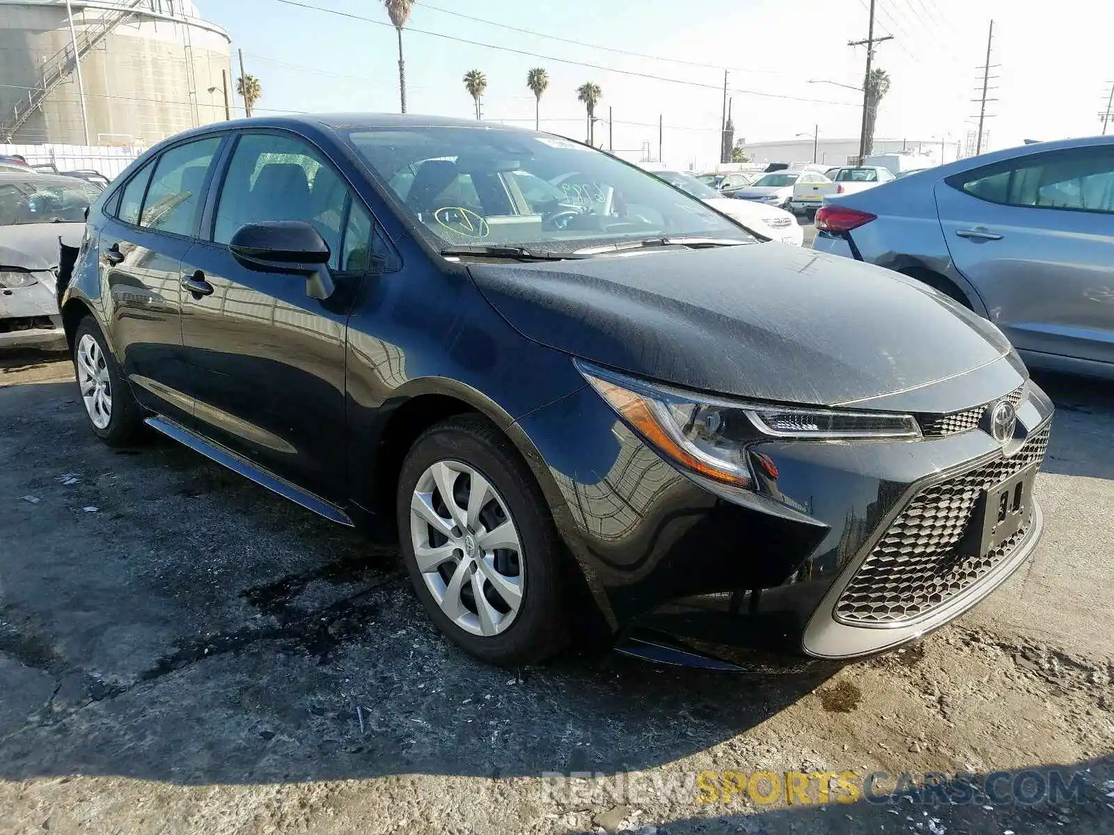 1 Photograph of a damaged car JTDEPRAEXLJ051620 TOYOTA COROLLA 2020