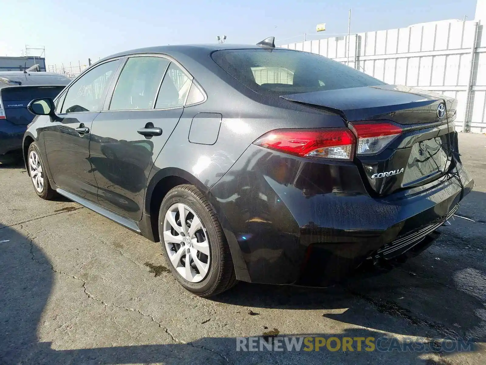 3 Photograph of a damaged car JTDEPRAEXLJ051620 TOYOTA COROLLA 2020