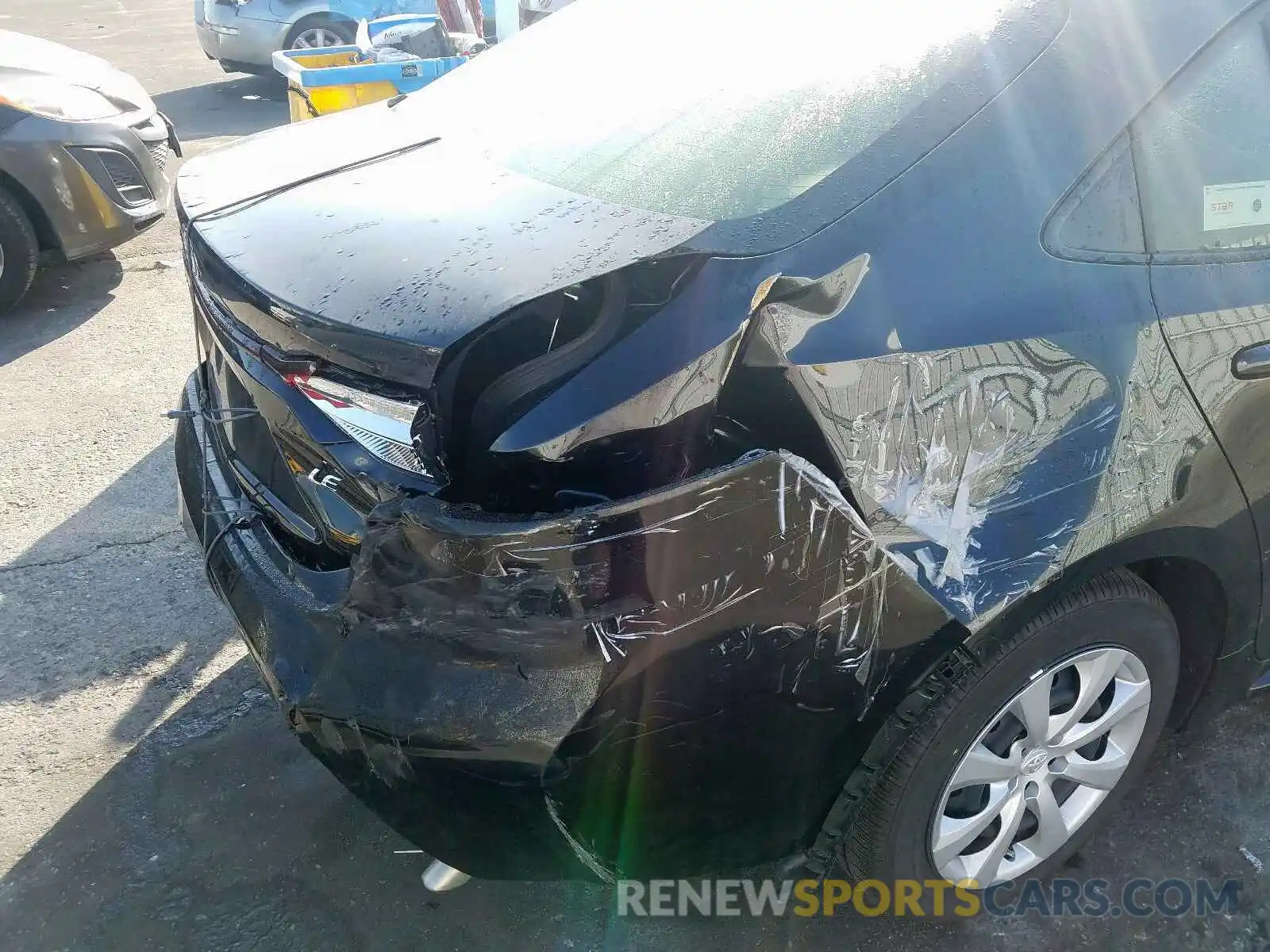 9 Photograph of a damaged car JTDEPRAEXLJ051620 TOYOTA COROLLA 2020