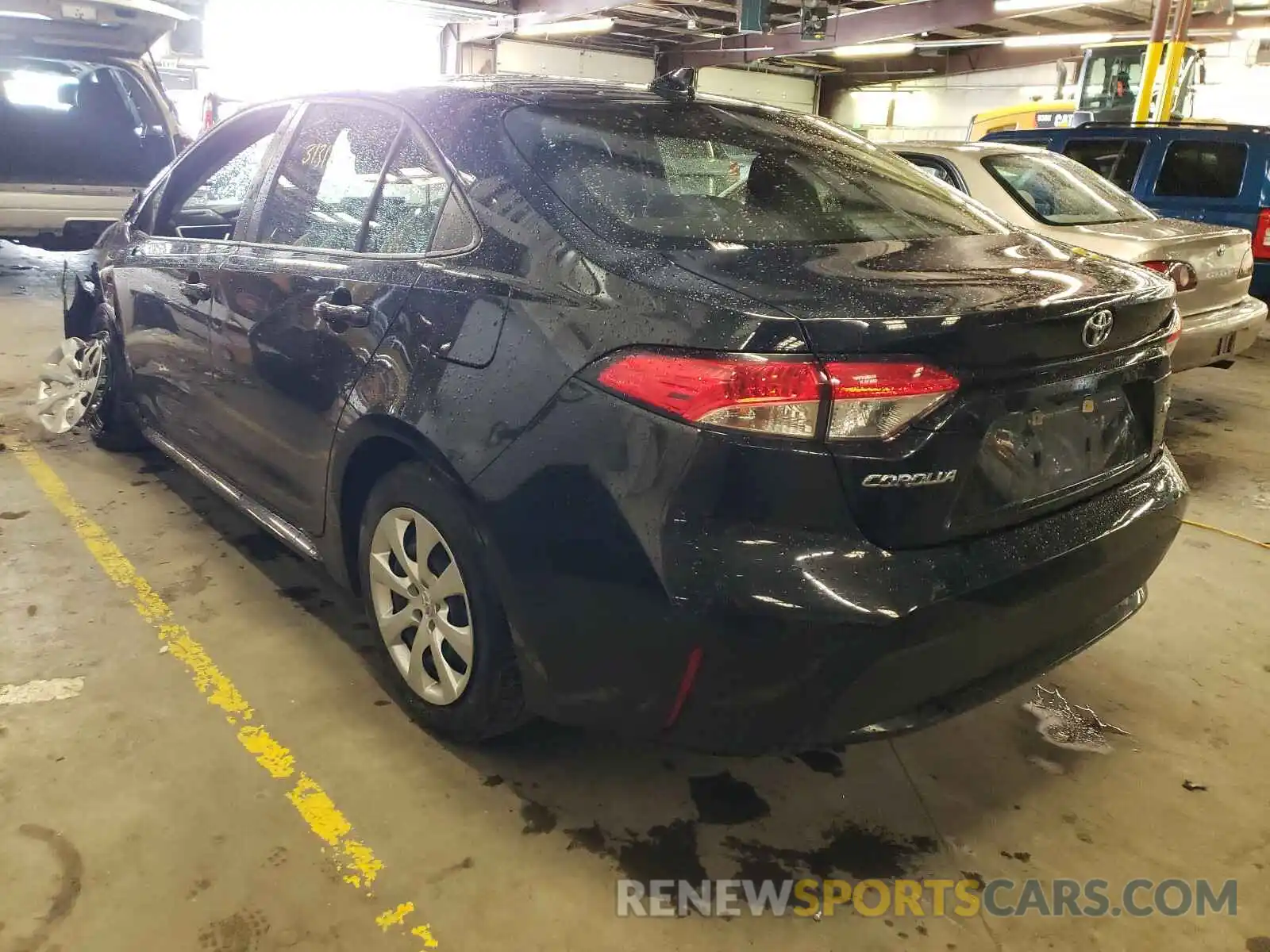 3 Photograph of a damaged car JTDEPRAEXLJ051911 TOYOTA COROLLA 2020