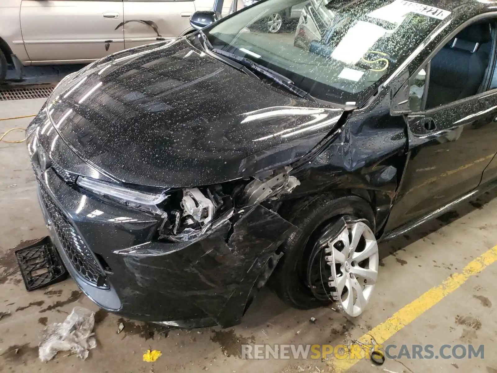 9 Photograph of a damaged car JTDEPRAEXLJ051911 TOYOTA COROLLA 2020