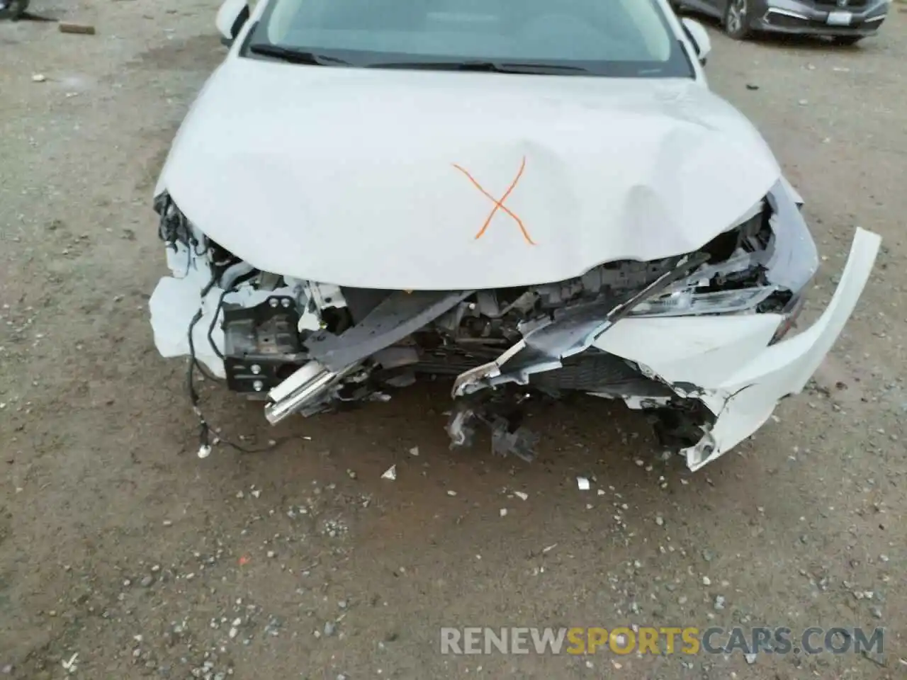 9 Photograph of a damaged car JTDEPRAEXLJ052430 TOYOTA COROLLA 2020