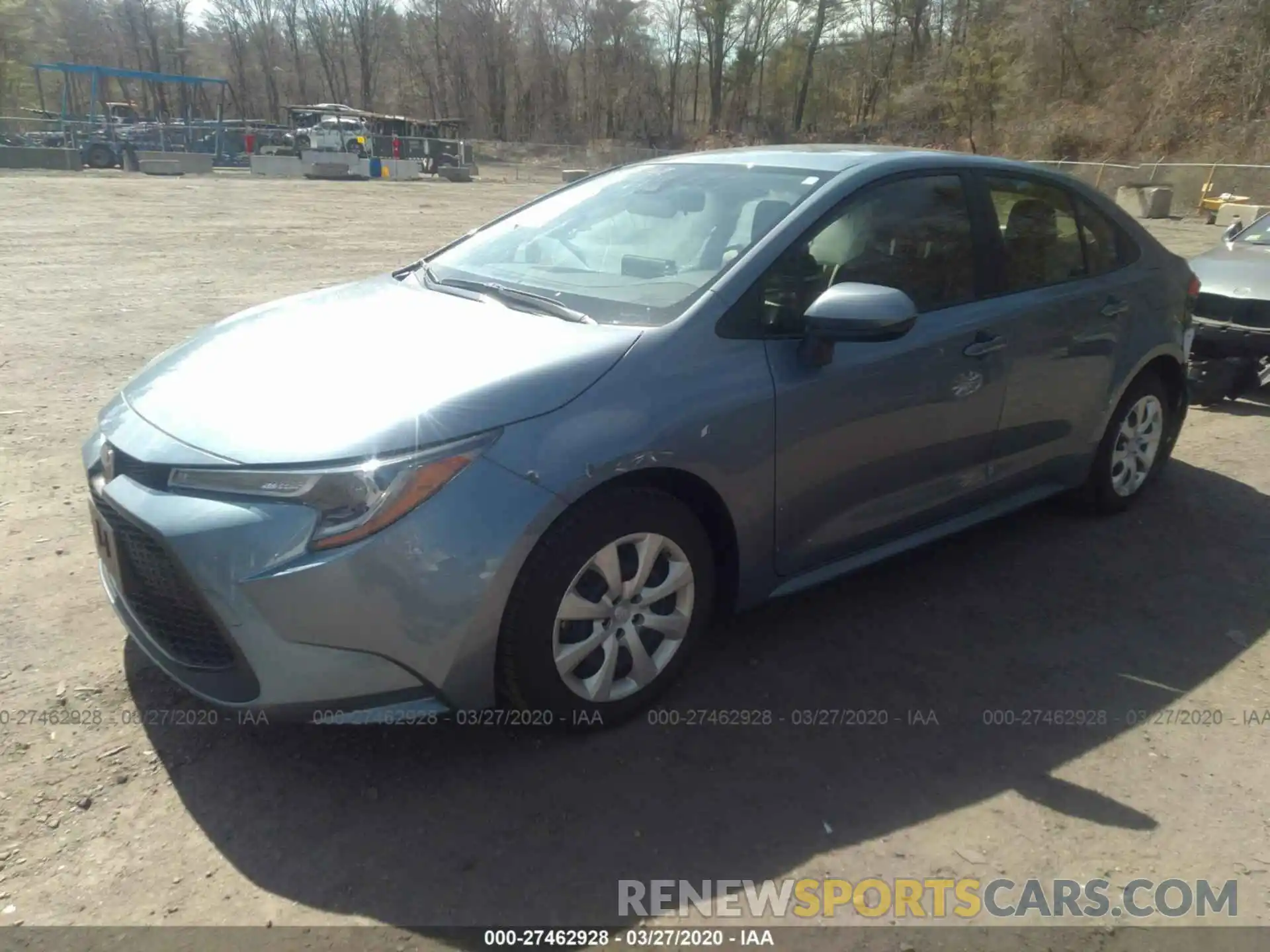 2 Photograph of a damaged car JTDEPRAEXLJ054131 TOYOTA COROLLA 2020