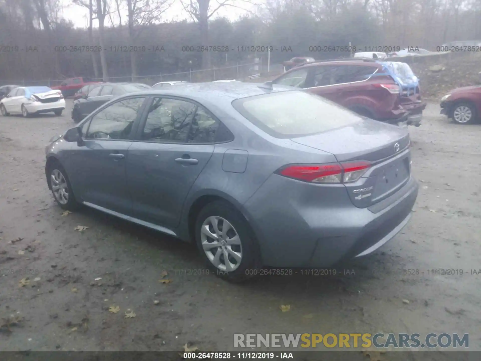 3 Photograph of a damaged car JTDEPRAEXLJ055005 TOYOTA COROLLA 2020