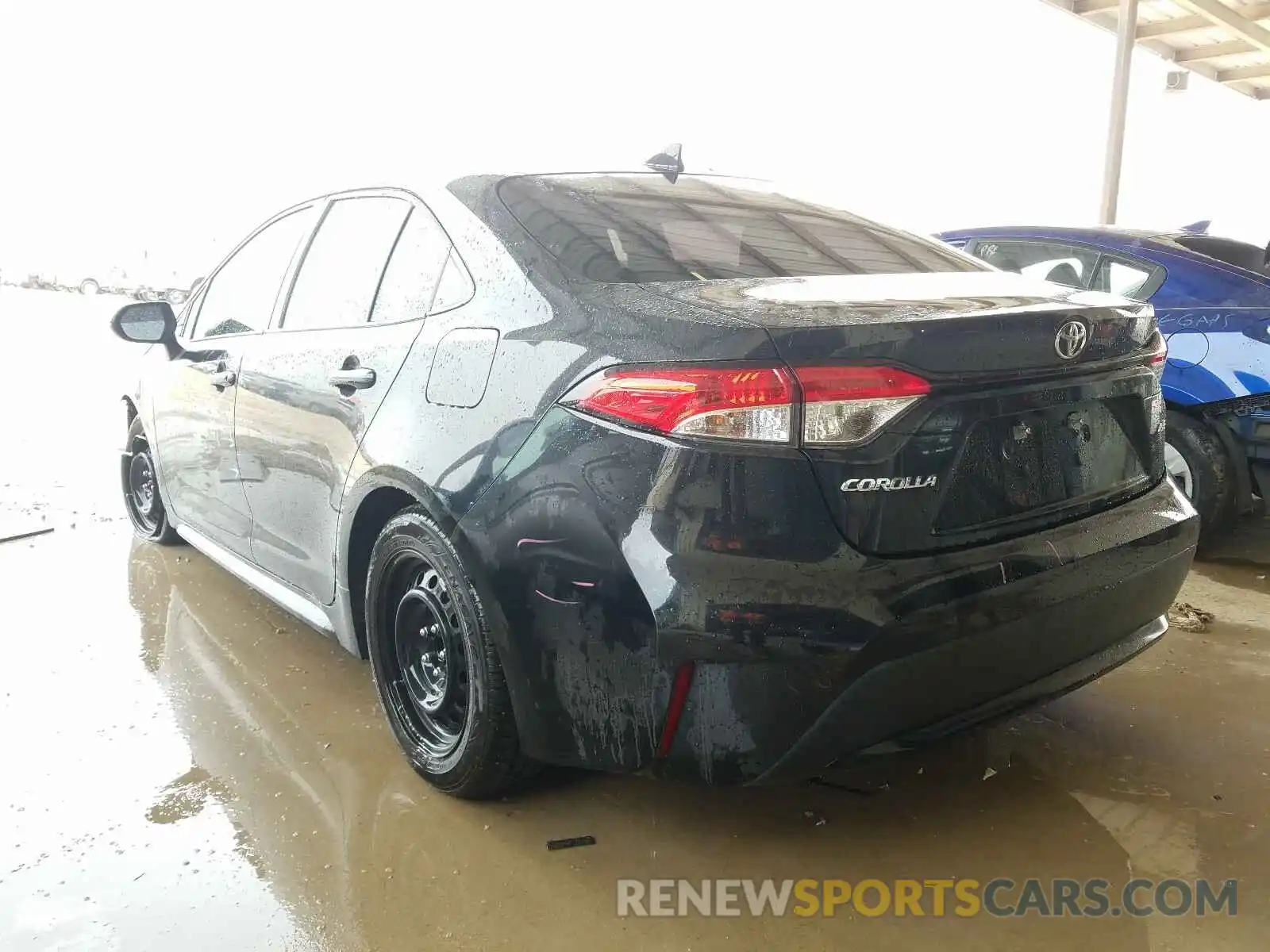 3 Photograph of a damaged car JTDEPRAEXLJ055666 TOYOTA COROLLA 2020