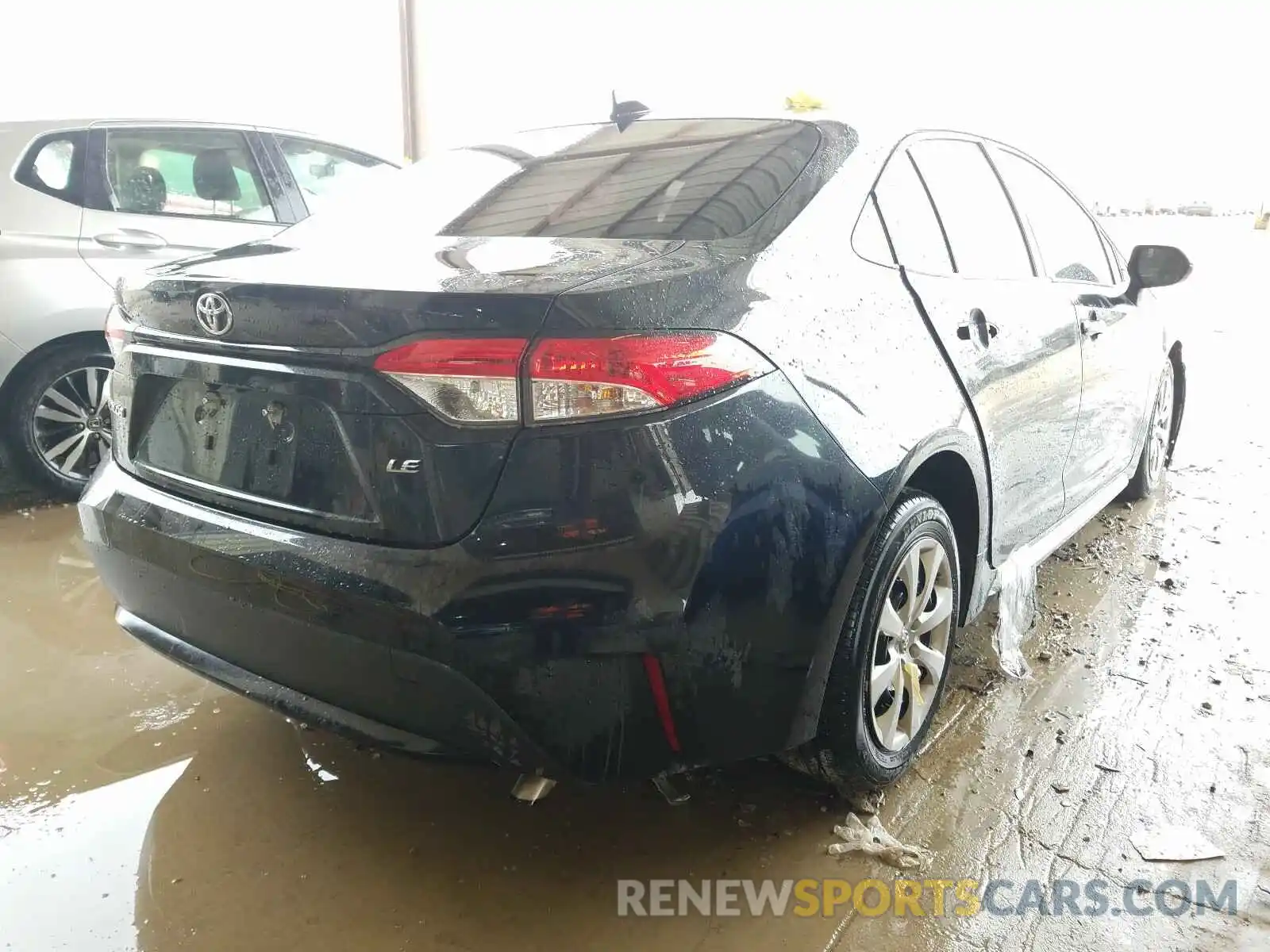 4 Photograph of a damaged car JTDEPRAEXLJ055666 TOYOTA COROLLA 2020