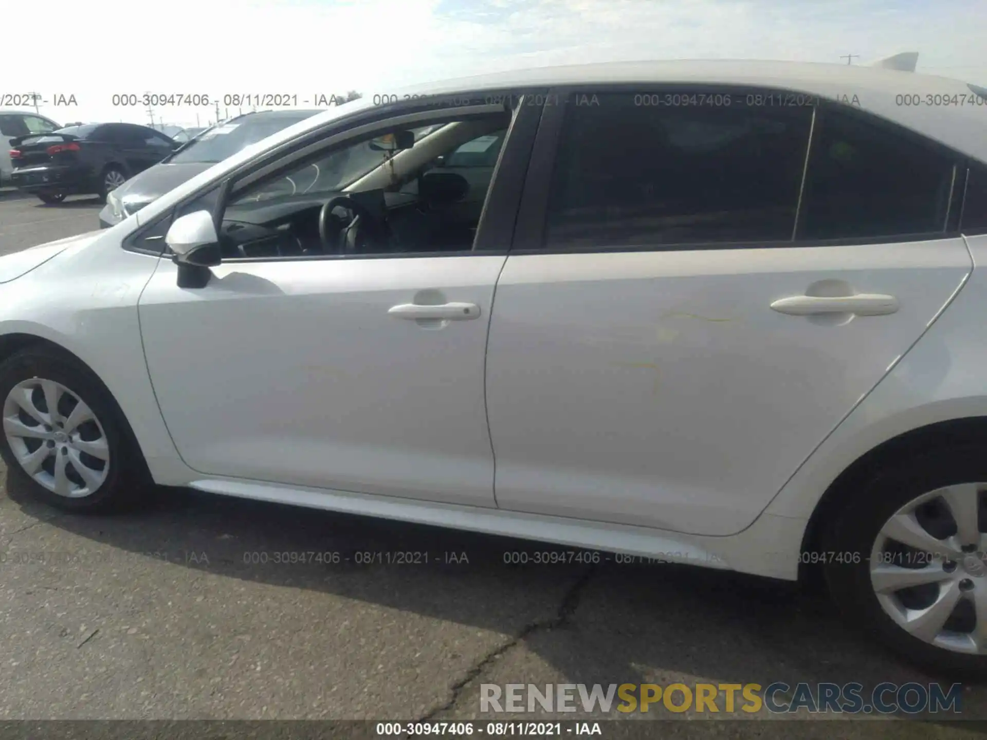 6 Photograph of a damaged car JTDEPRAEXLJ055845 TOYOTA COROLLA 2020