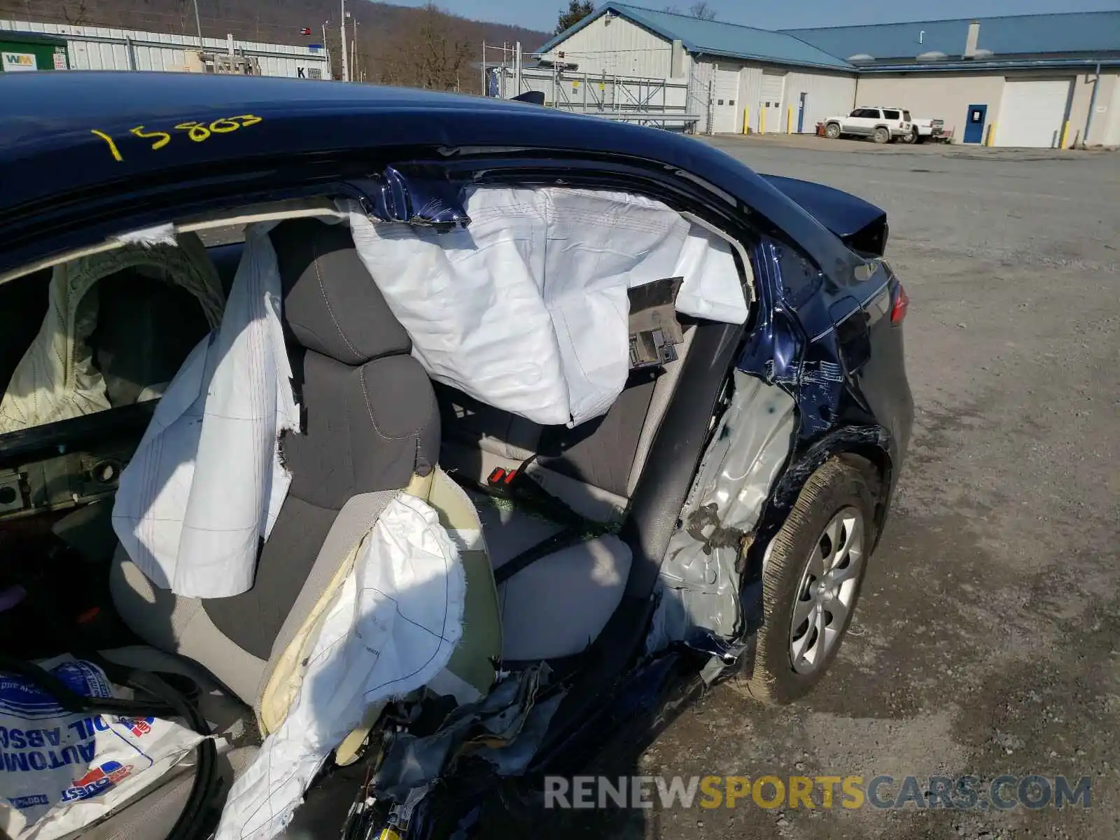 9 Photograph of a damaged car JTDEPRAEXLJ056199 TOYOTA COROLLA 2020