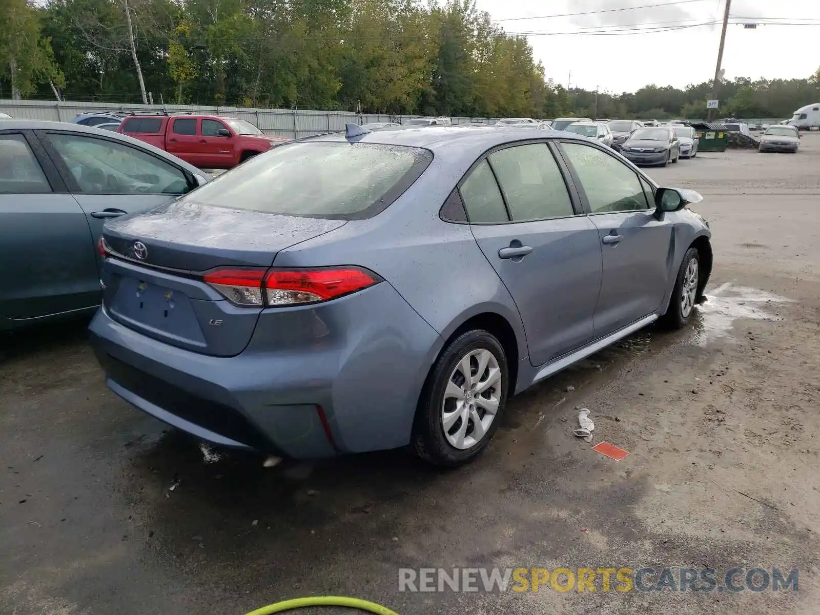 4 Photograph of a damaged car JTDEPRAEXLJ056297 TOYOTA COROLLA 2020