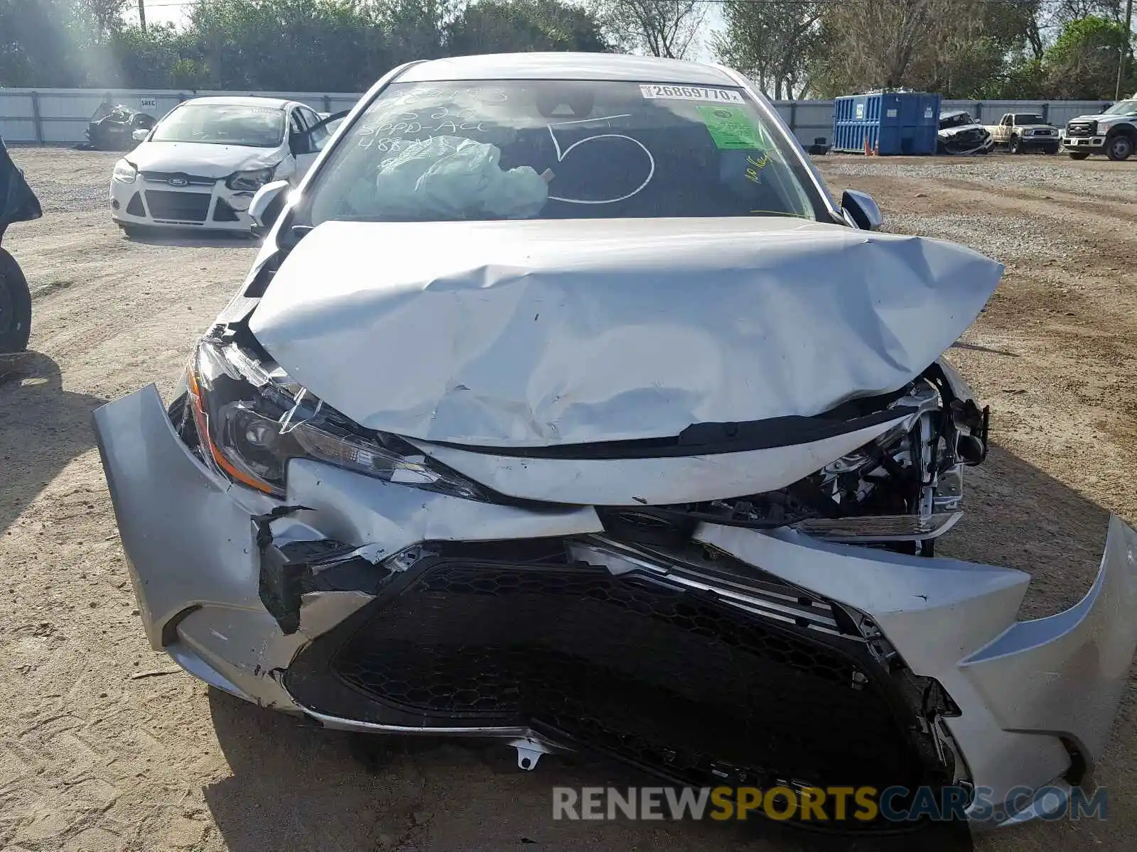 7 Photograph of a damaged car JTDEPRAEXLJ056350 TOYOTA COROLLA 2020