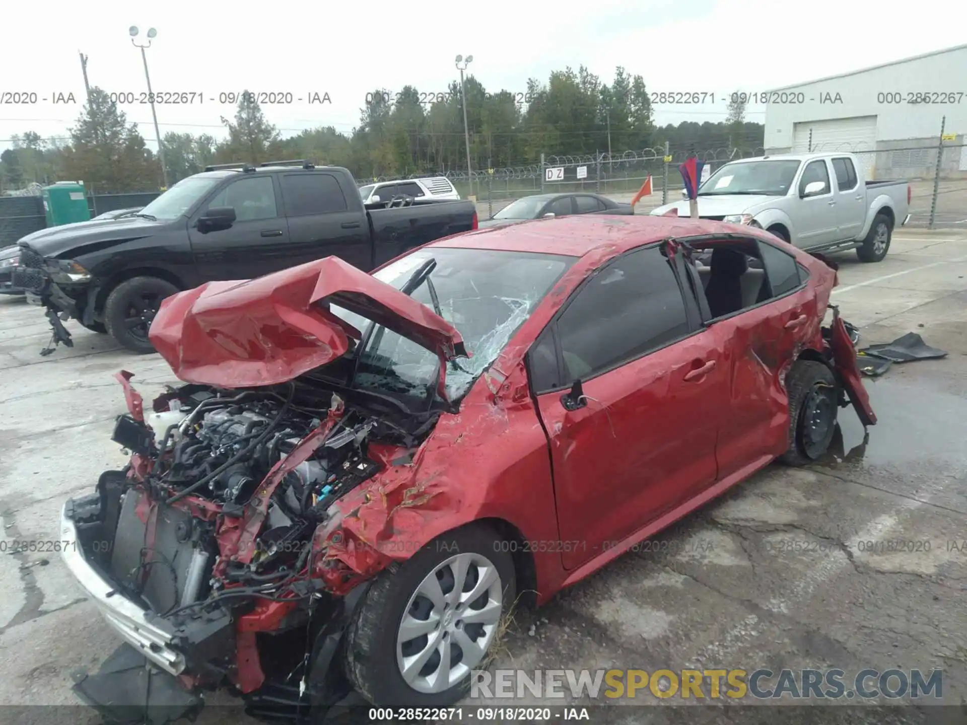 6 Фотография поврежденного автомобиля JTDEPRAEXLJ056560 TOYOTA COROLLA 2020