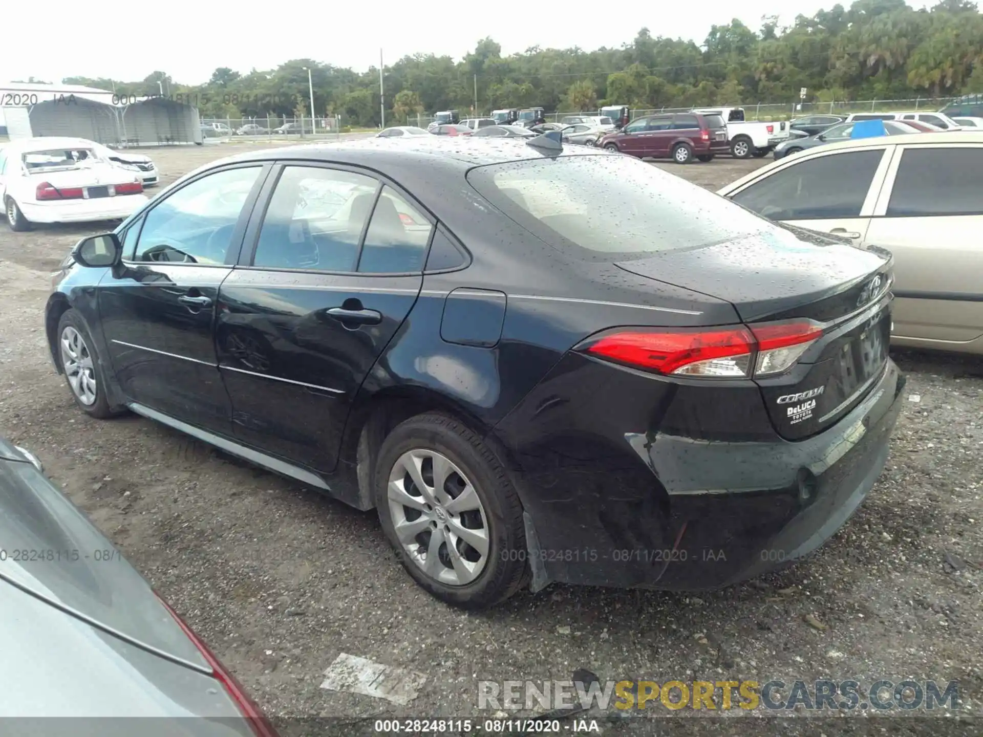 3 Photograph of a damaged car JTDEPRAEXLJ056803 TOYOTA COROLLA 2020