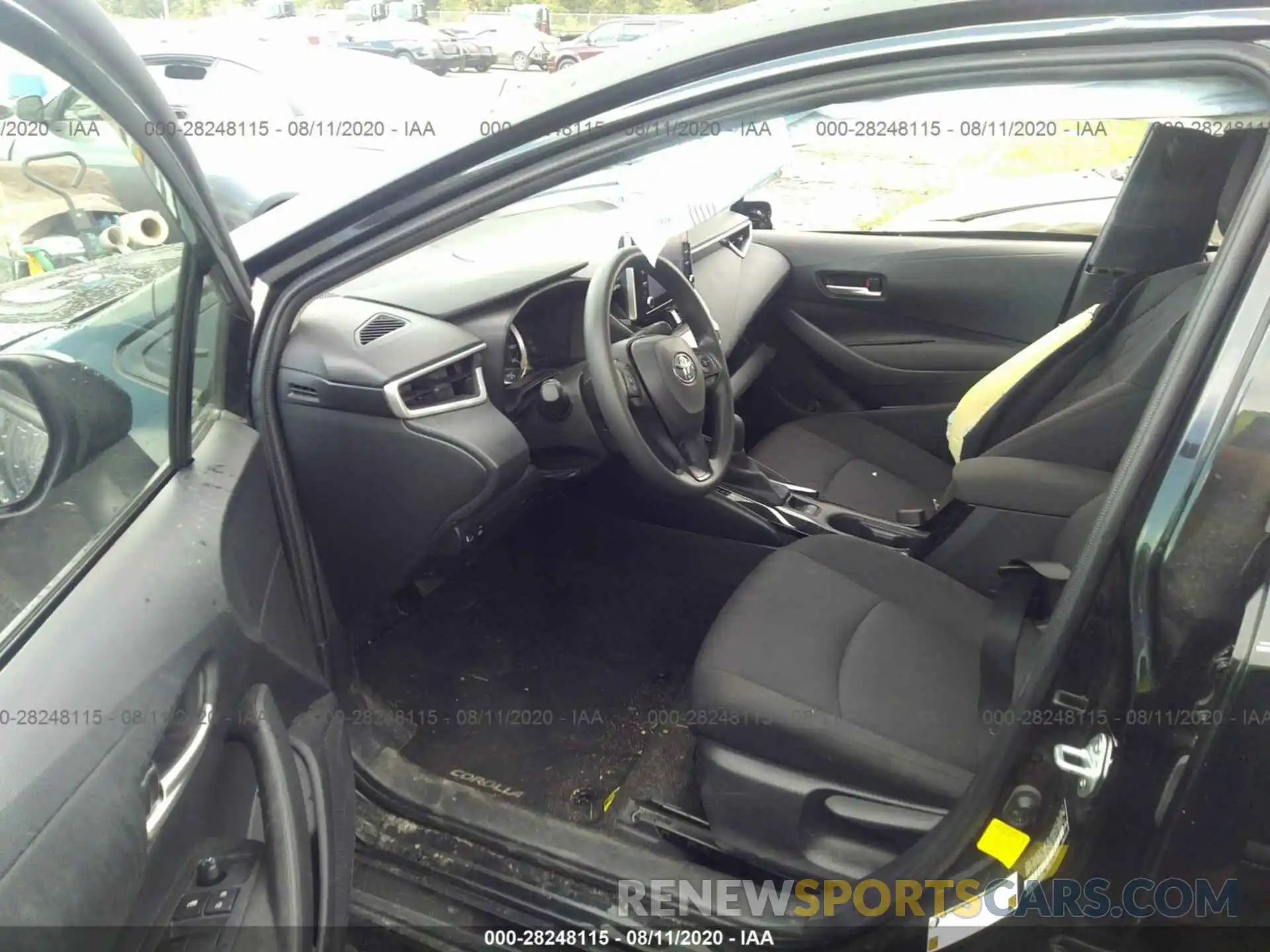 5 Photograph of a damaged car JTDEPRAEXLJ056803 TOYOTA COROLLA 2020