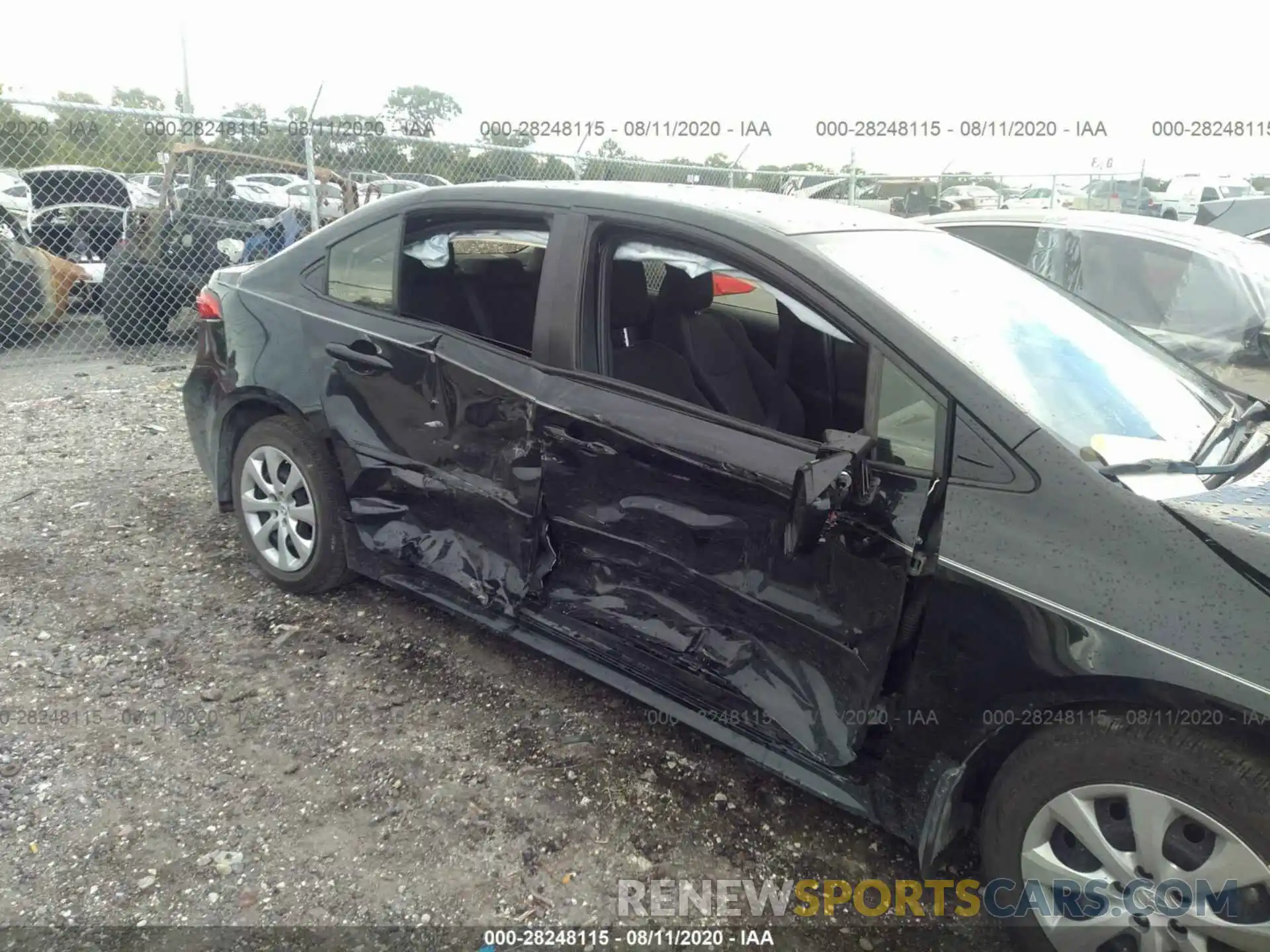 6 Photograph of a damaged car JTDEPRAEXLJ056803 TOYOTA COROLLA 2020