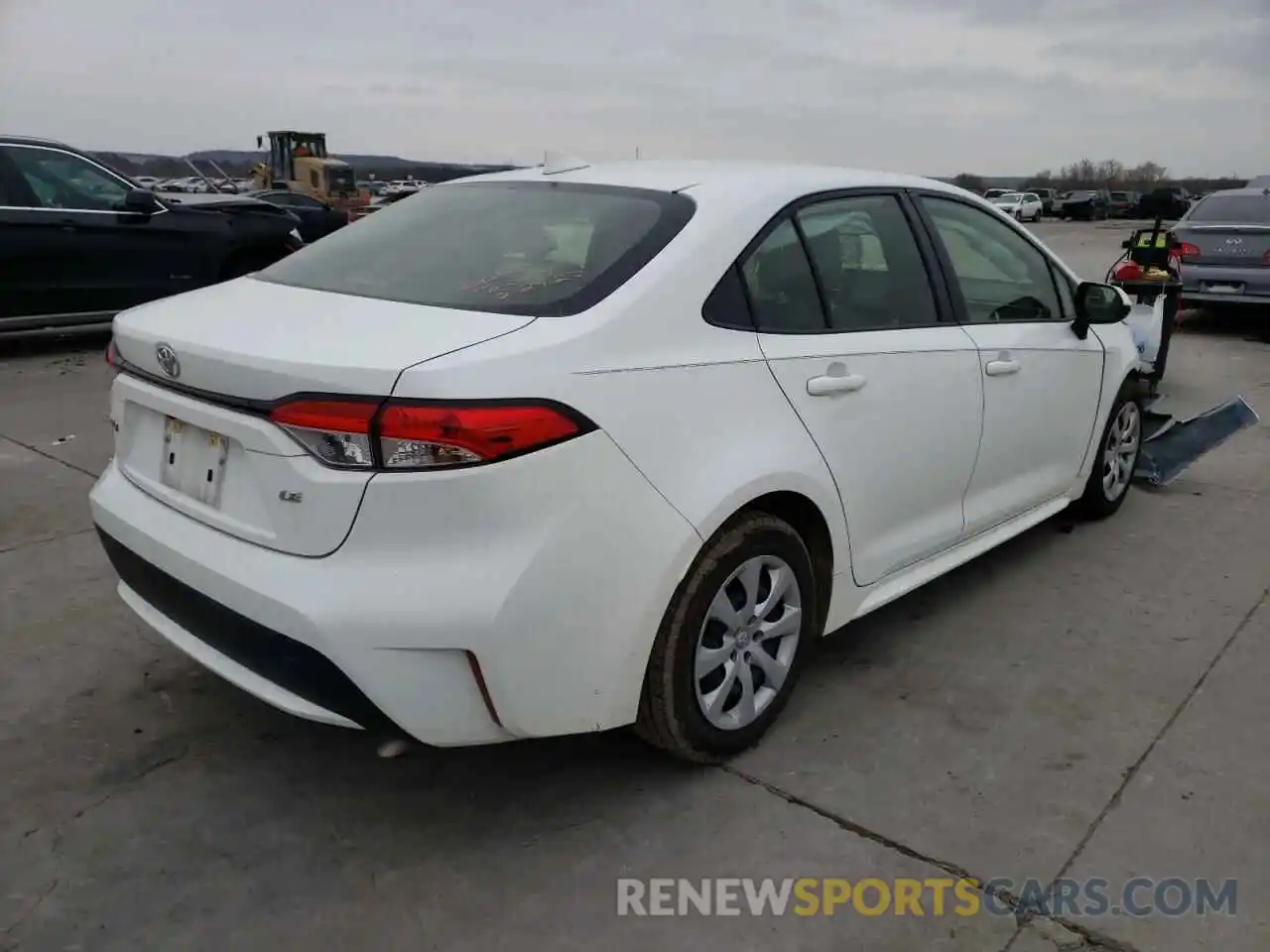 4 Photograph of a damaged car JTDEPRAEXLJ056820 TOYOTA COROLLA 2020