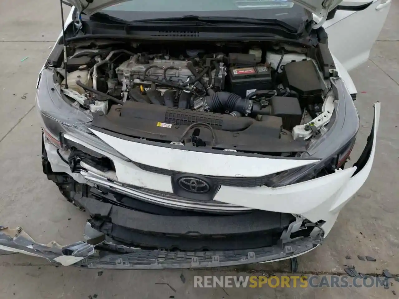 7 Photograph of a damaged car JTDEPRAEXLJ056820 TOYOTA COROLLA 2020