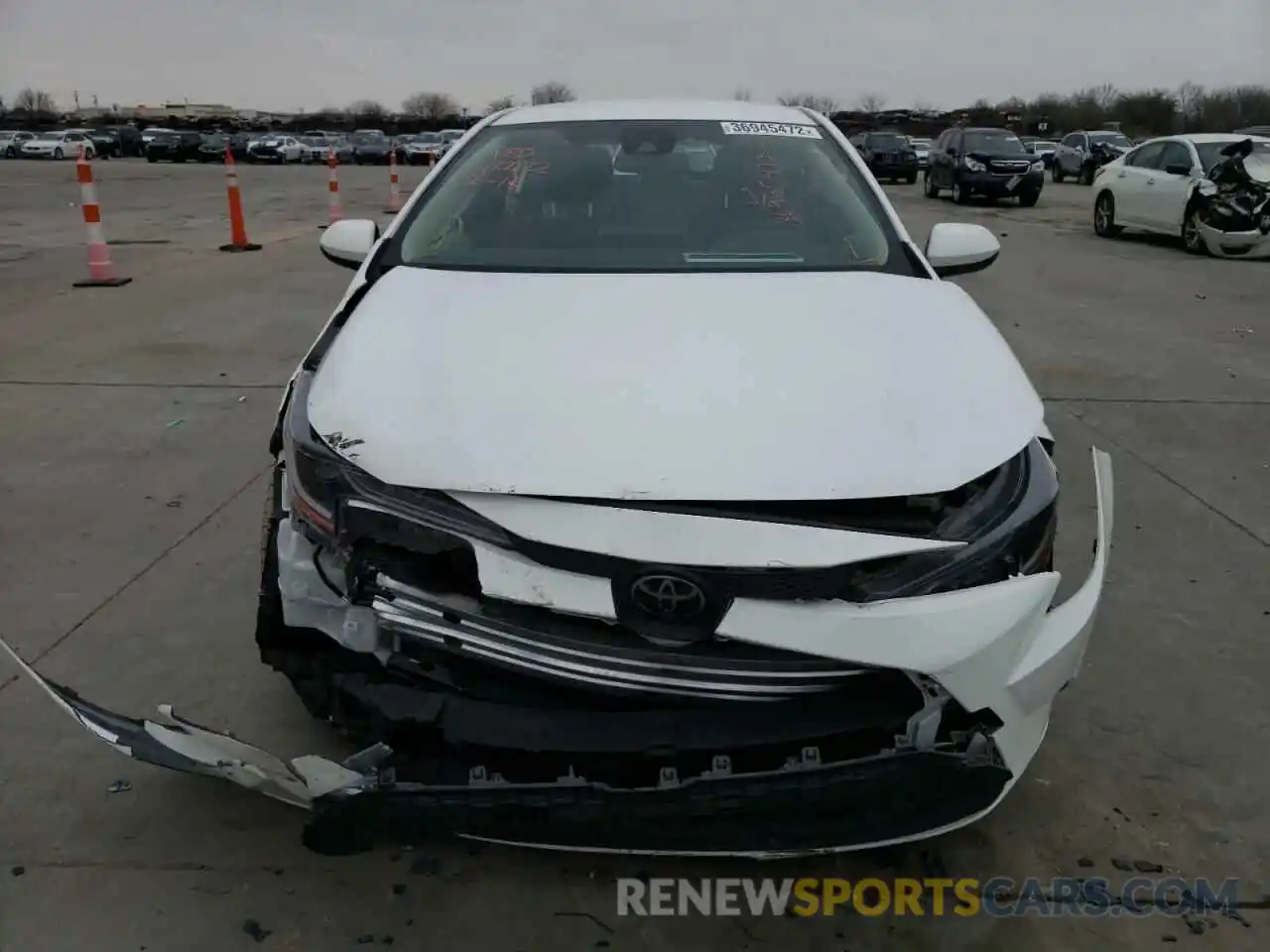 9 Photograph of a damaged car JTDEPRAEXLJ056820 TOYOTA COROLLA 2020