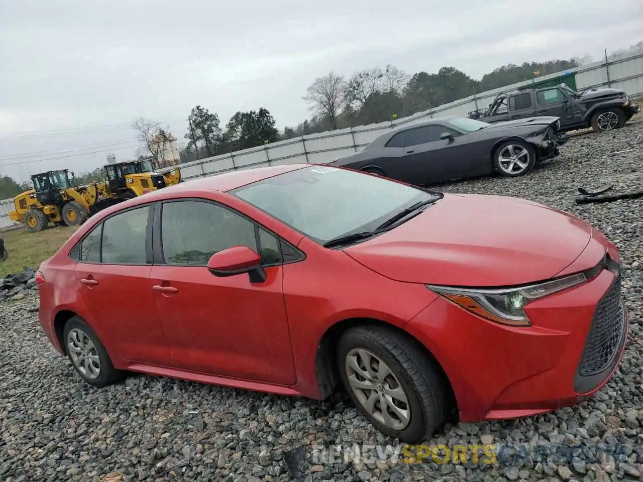 4 Photograph of a damaged car JTDEPRAEXLJ057417 TOYOTA COROLLA 2020