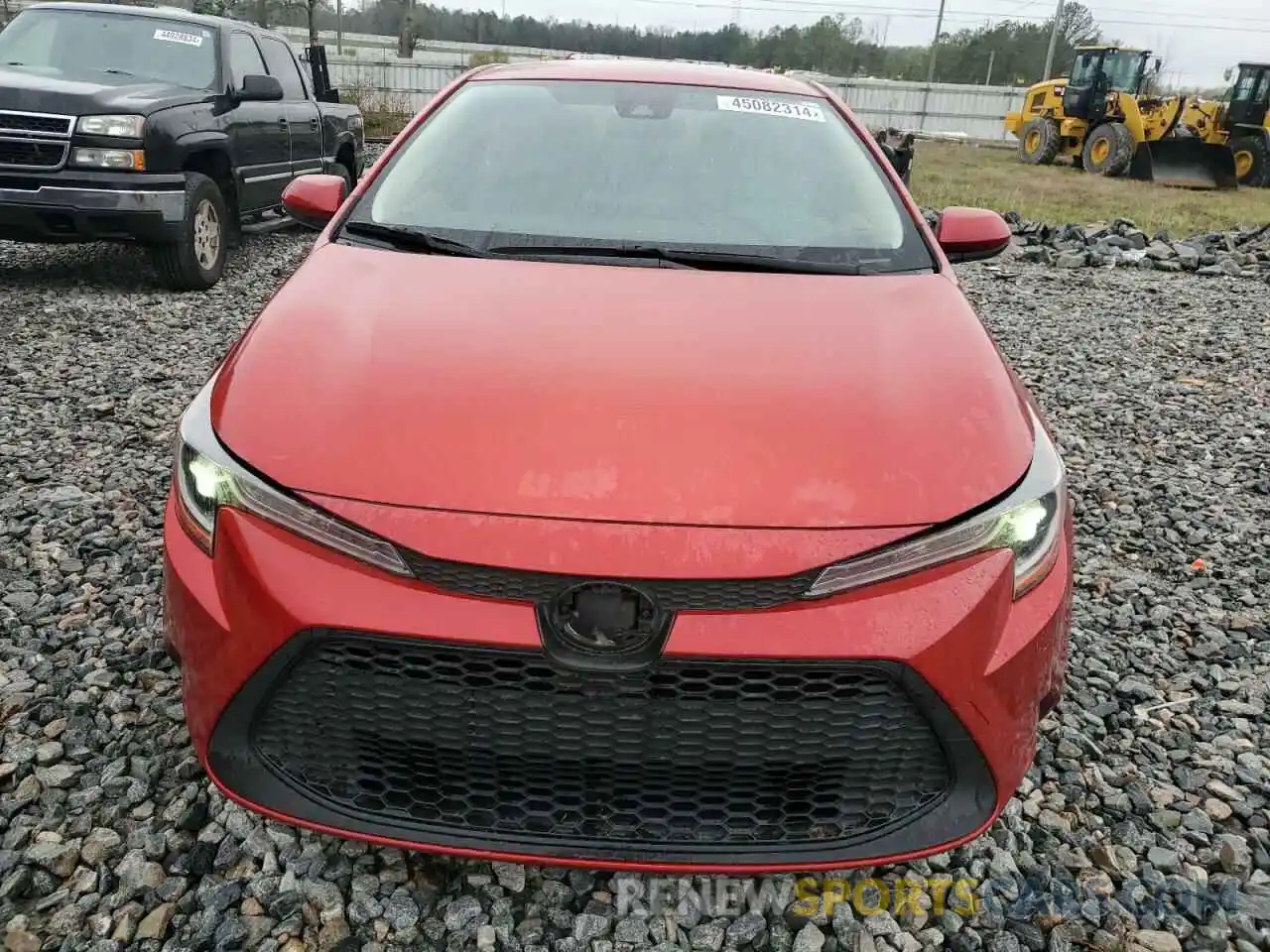 5 Photograph of a damaged car JTDEPRAEXLJ057417 TOYOTA COROLLA 2020