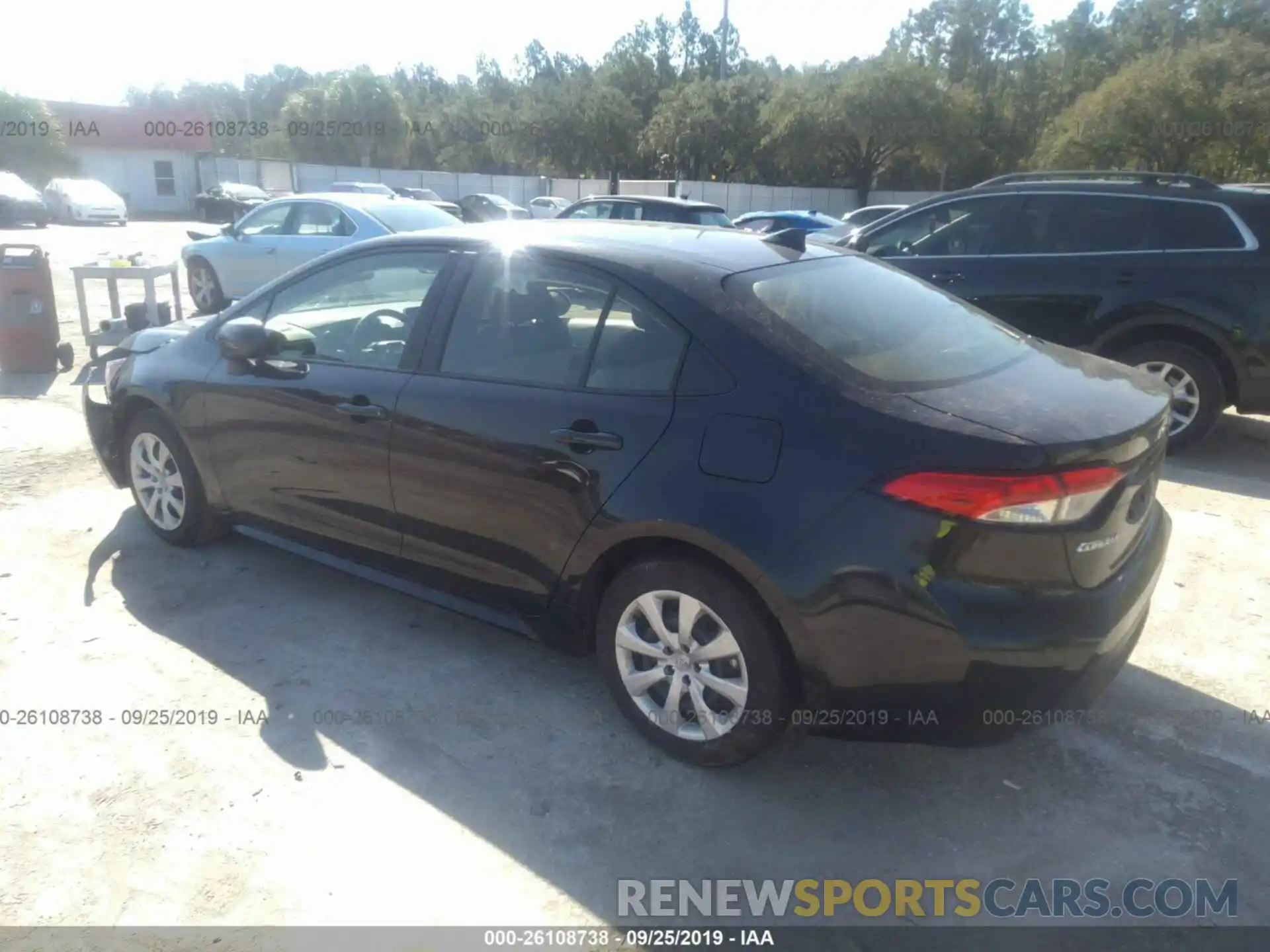 3 Photograph of a damaged car JTDEPRAEXLJ057708 TOYOTA COROLLA 2020