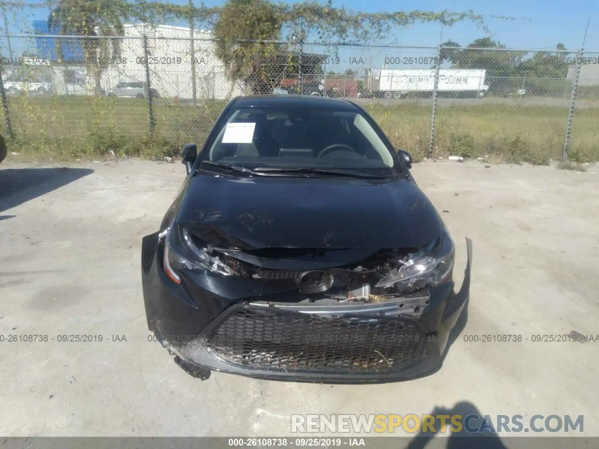 6 Photograph of a damaged car JTDEPRAEXLJ057708 TOYOTA COROLLA 2020