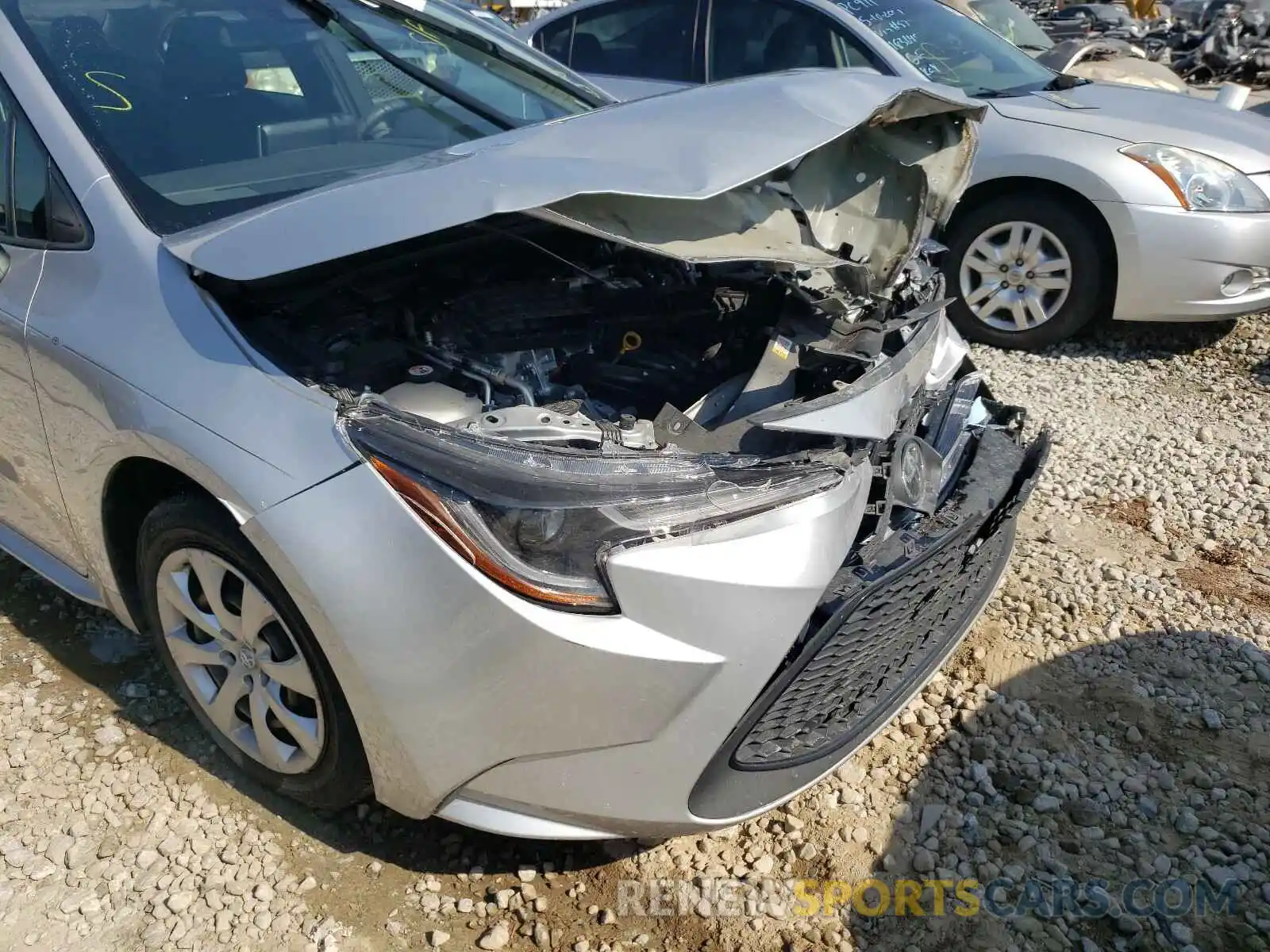 9 Photograph of a damaged car JTDEPRAEXLJ058373 TOYOTA COROLLA 2020